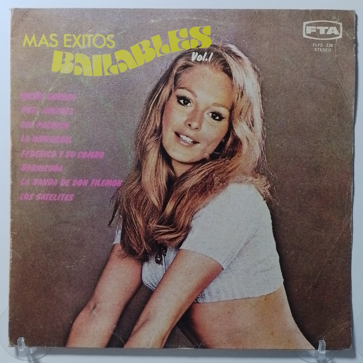 lp Mas Exitos Bailables Vol 1 Wayne Gorbea Federico Y Su Combo Latino Porfi Jimenez varios made peru 1980 promocional salsa cumbia