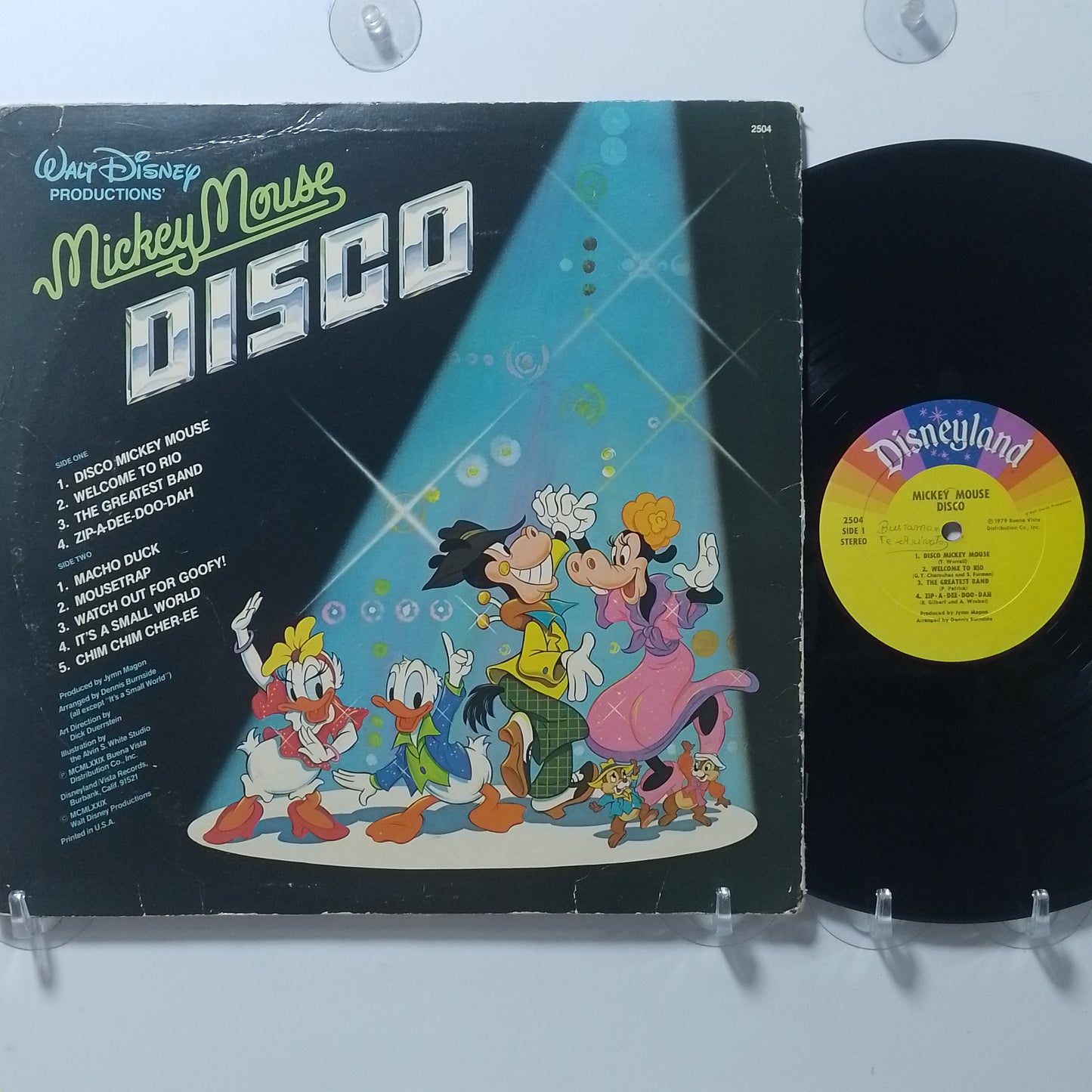 lp Mickey Mouse Disco made usa 1980 pop disco