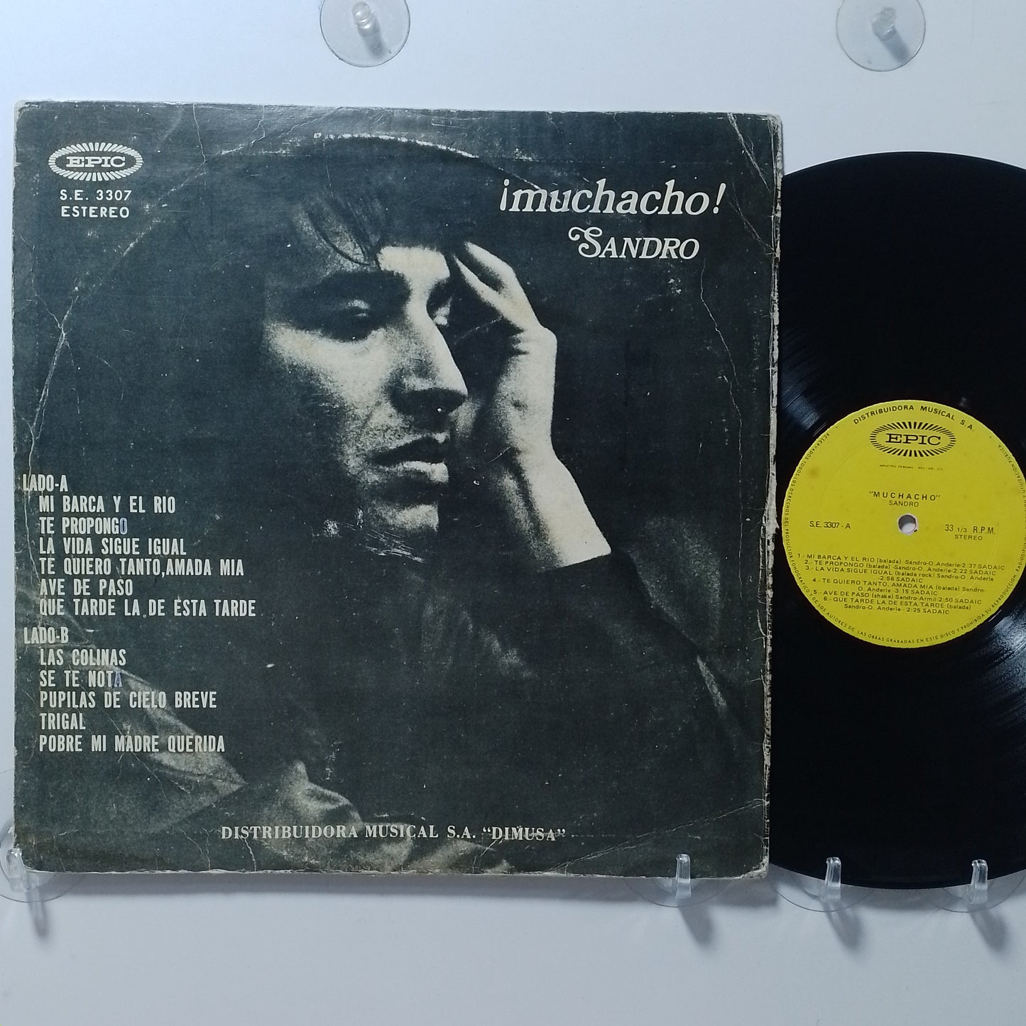 lp Sandro Muchacho! made peru 1970 latin pop