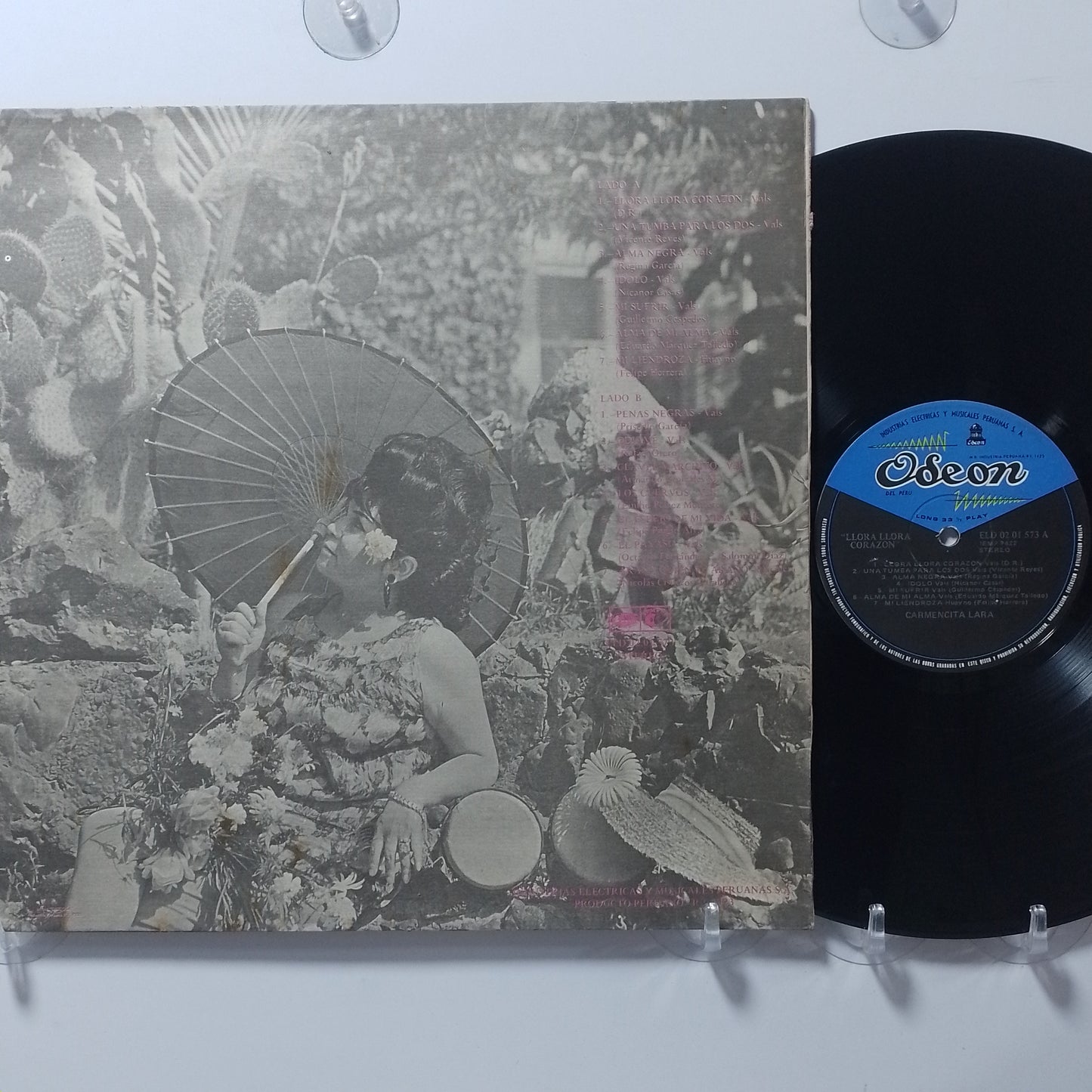 lp Carmencita Lara Llora Llora Corazon made peru 1978 criollo folk