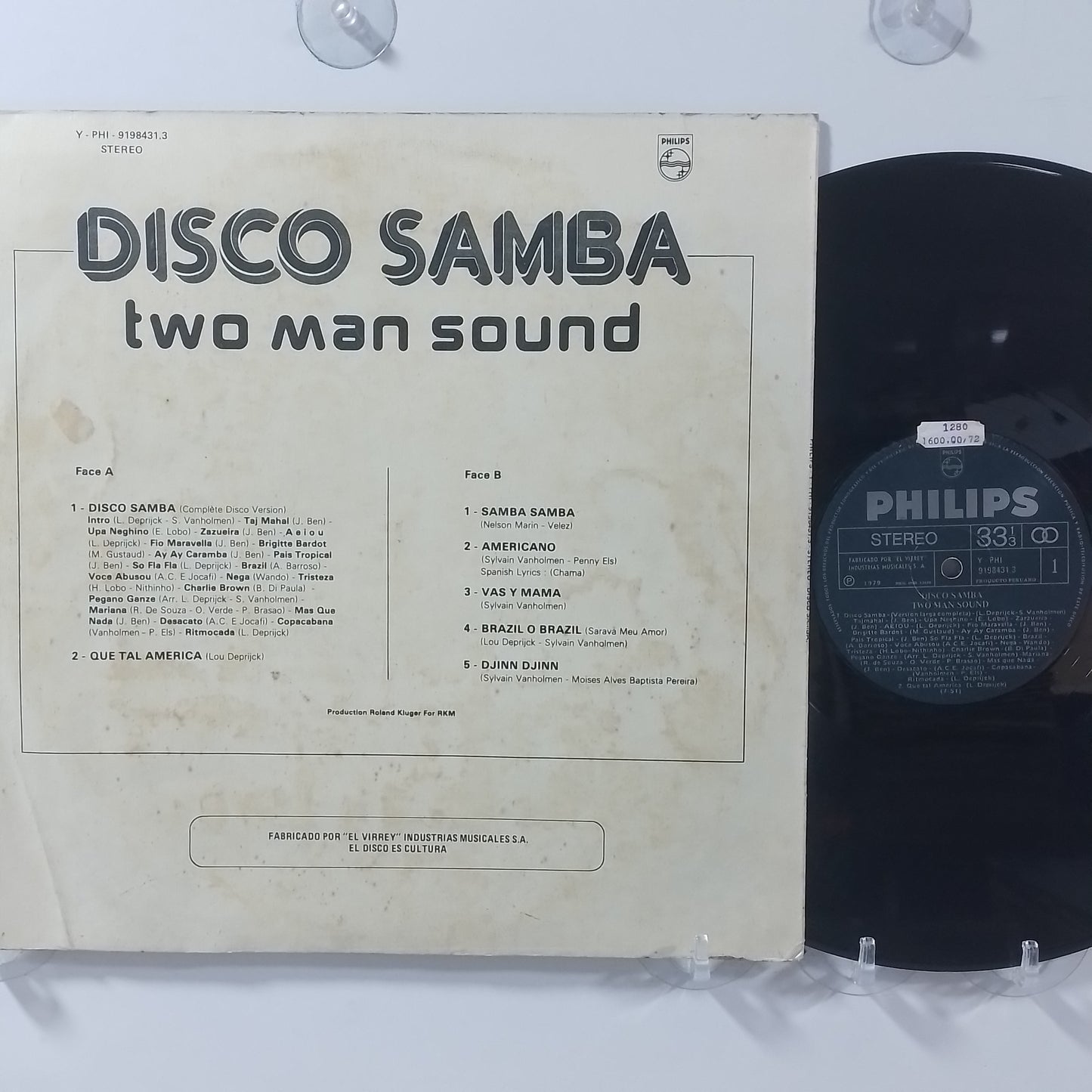 lp two man sound disco samba made peru 1977 pop samba disco
