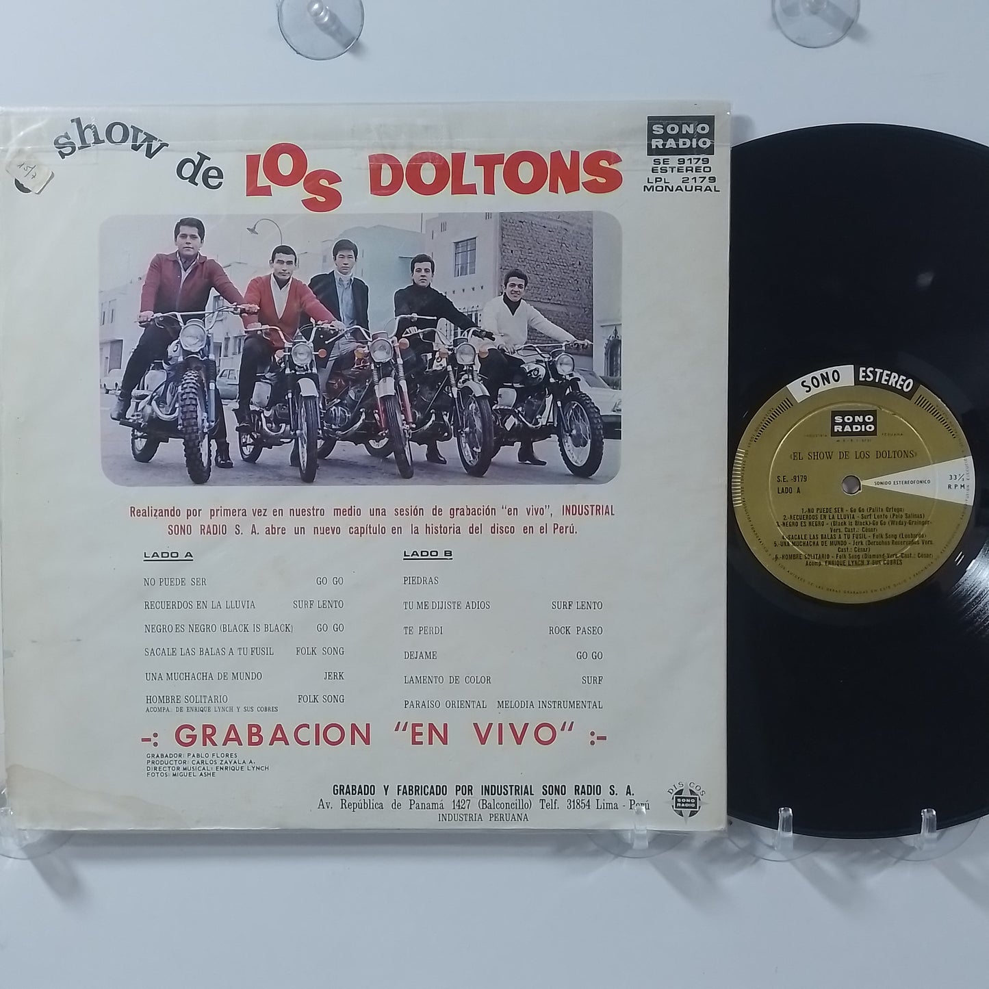 lp los doltons el show de los doltons made peru 1968 latin rock