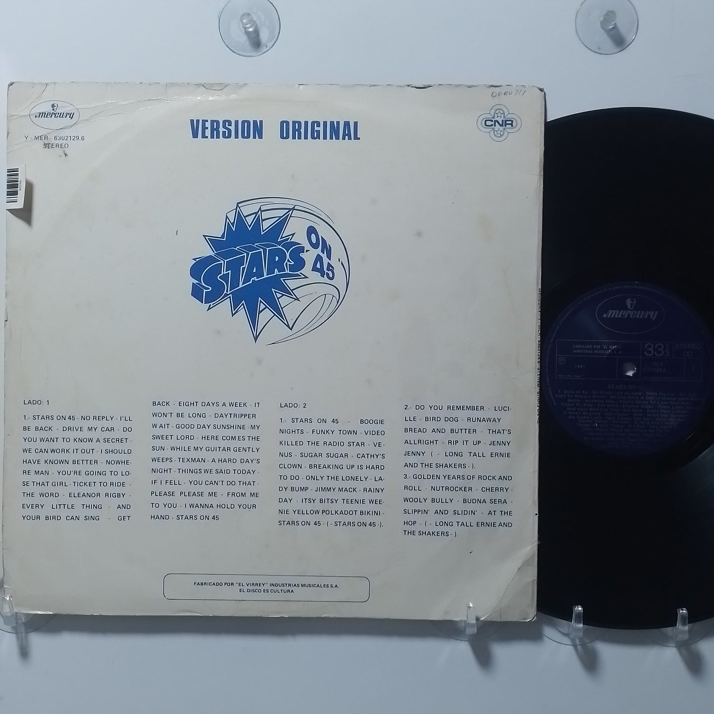 lp stars on 45 the beatles medley made peru 1981 rock