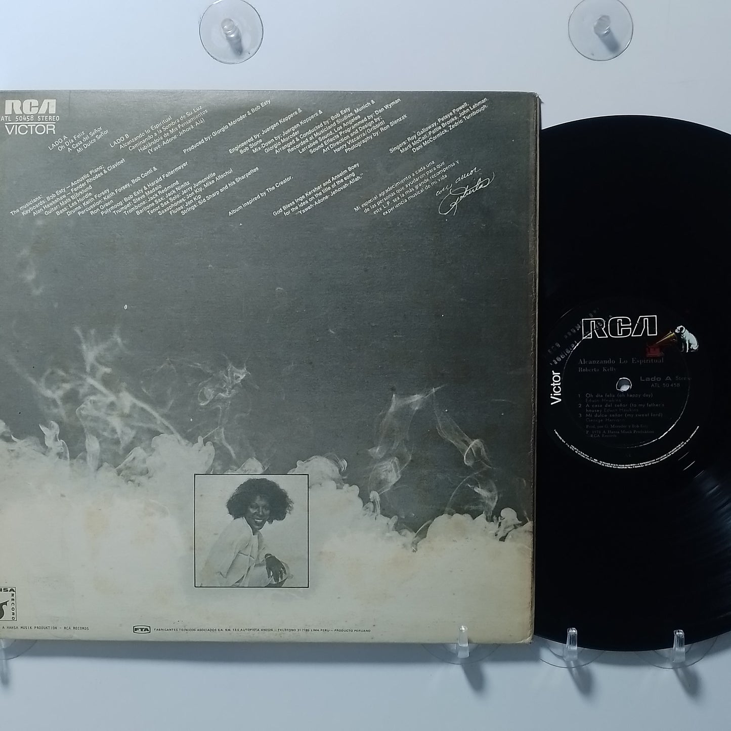 lp Roberta Kelly Gettin' The Spirit made peru 1978 promocional funk soul disco