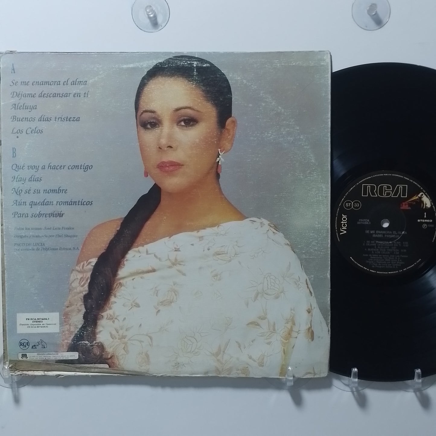 lp Isabel Pantoja Se Me Enamora El Alma made peru 1989 latin pop