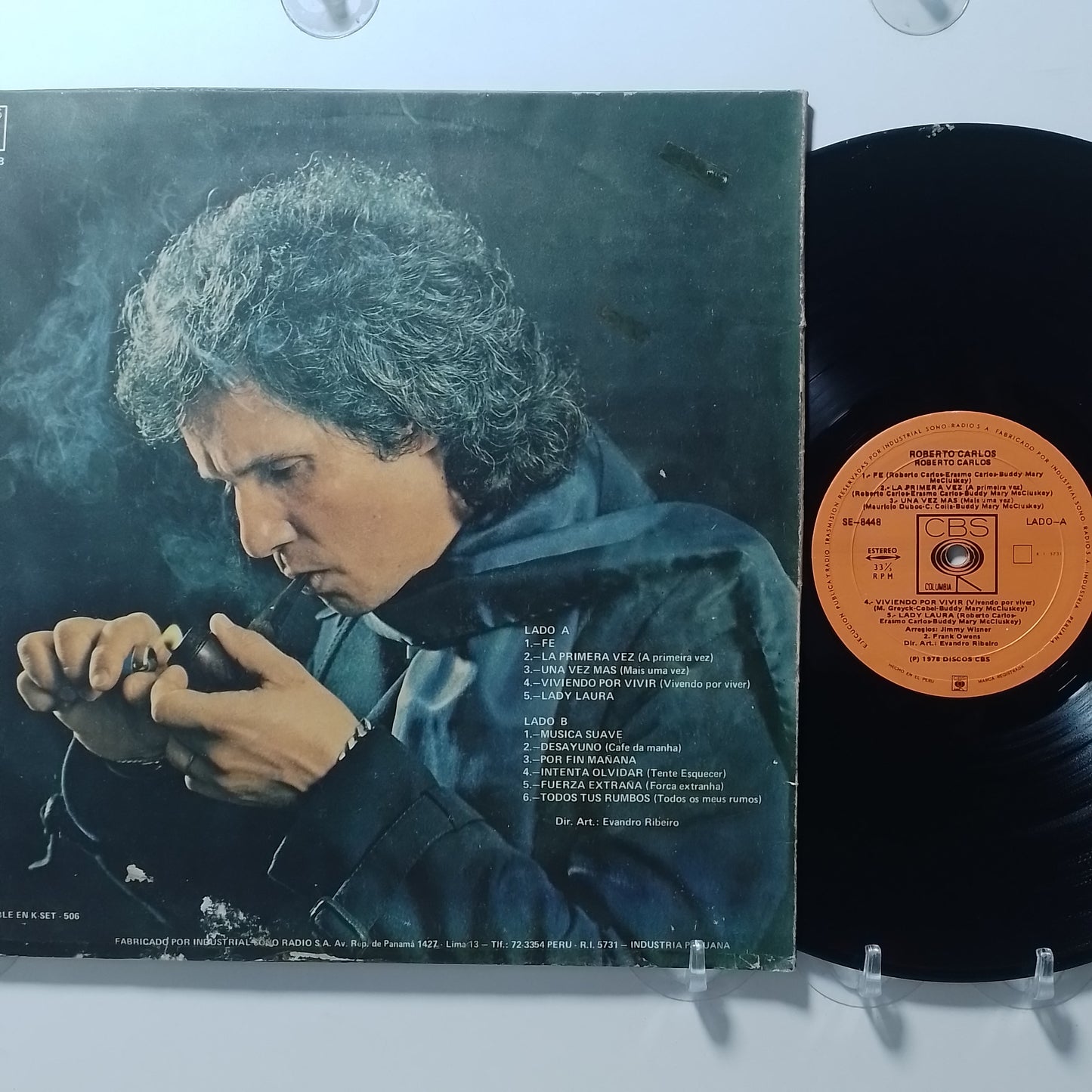 lp Roberto Carlos Roberto Carlos made peru 1978 latin pop