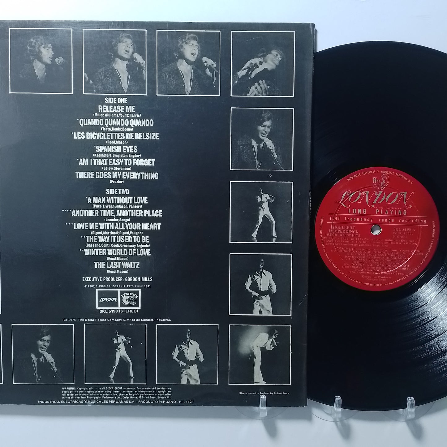lp Engelbert Humperdinck His greatest hits made peru 1975 pop rock