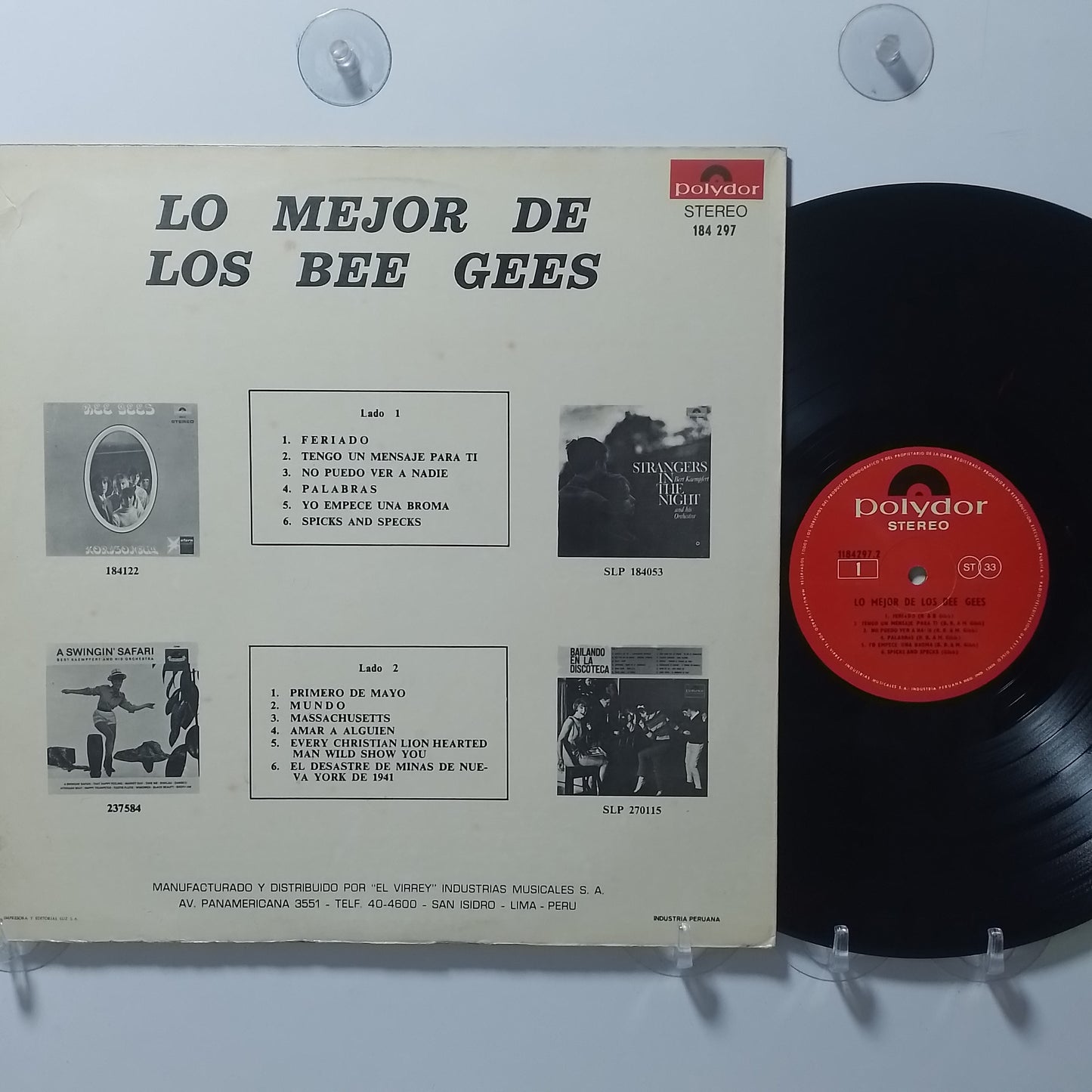lp bee gees best of bee gees made peru 1969 pop rock