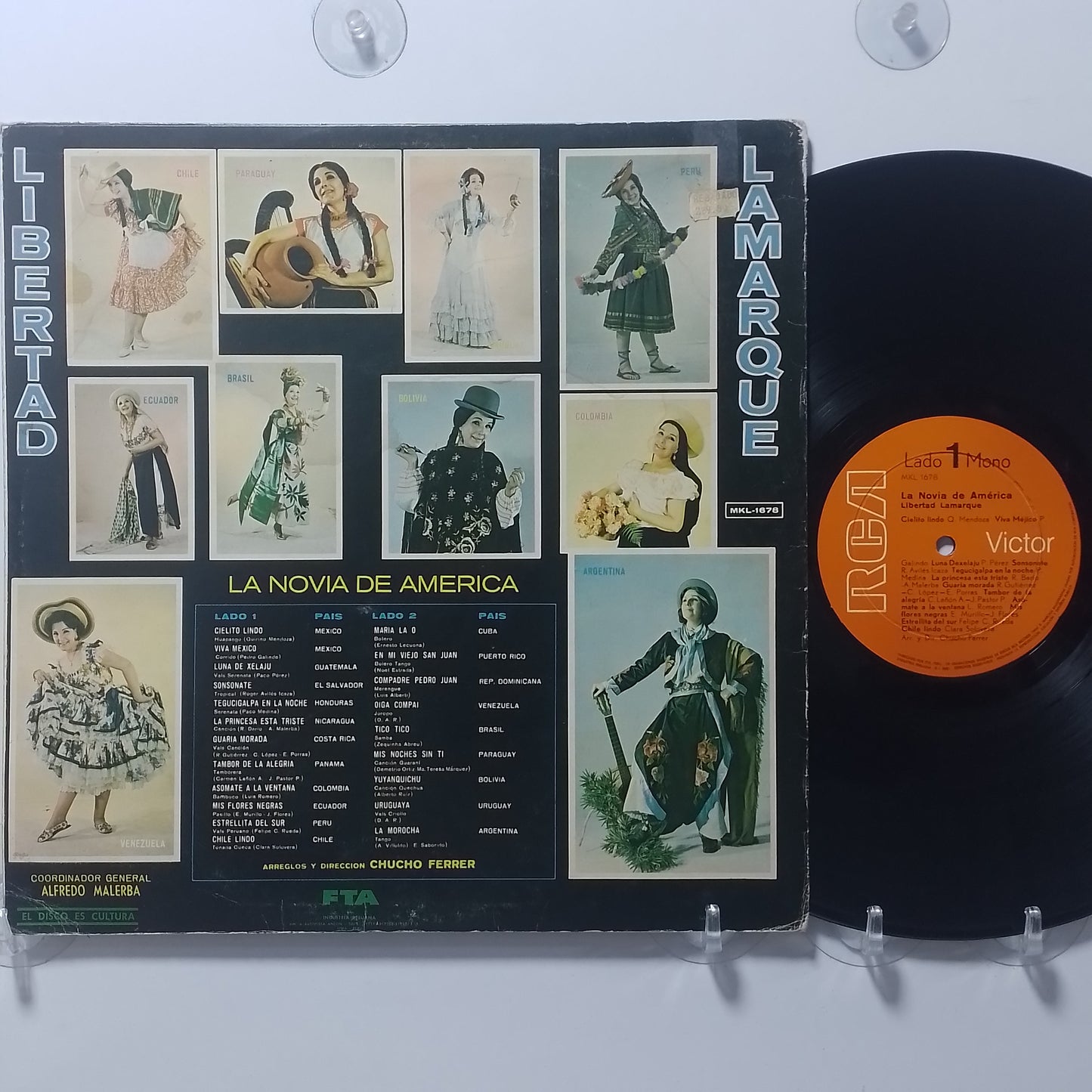 lp libertad lamarque la novia de america made peru 1966 latin folk