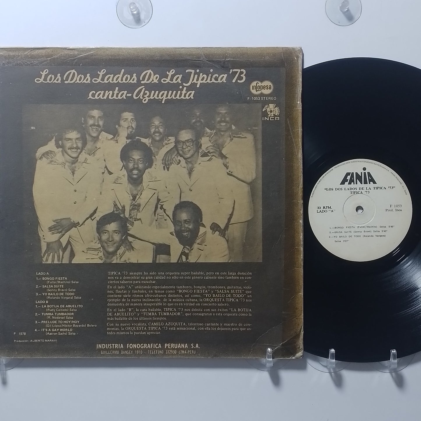 lp Tipica 73 The Two Sides Of Los Dos Lados De La made peru 1978 descarga latin salsa