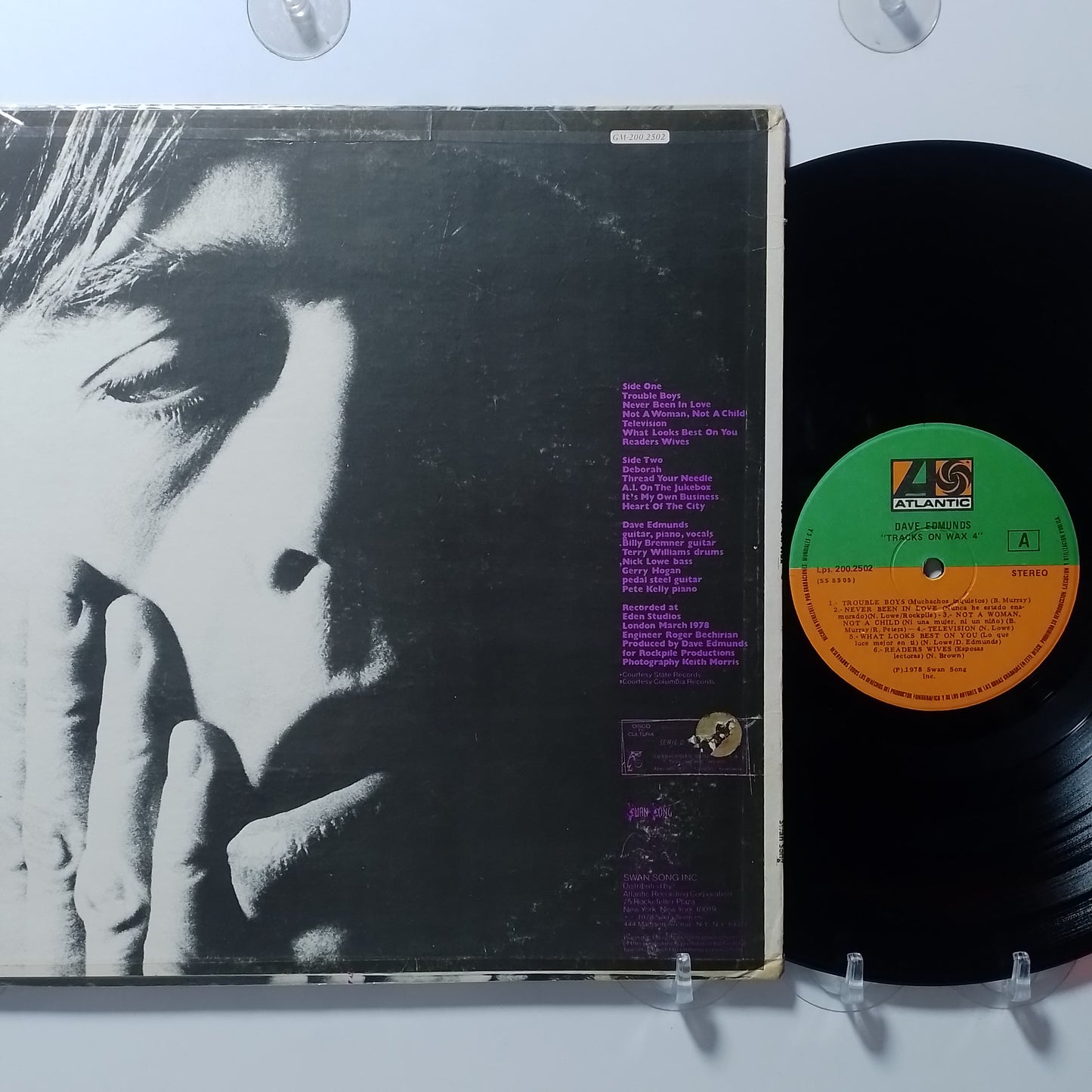 lp Dave Edmunds Tracks on Wax 4 made venezuela 1978 pop rock