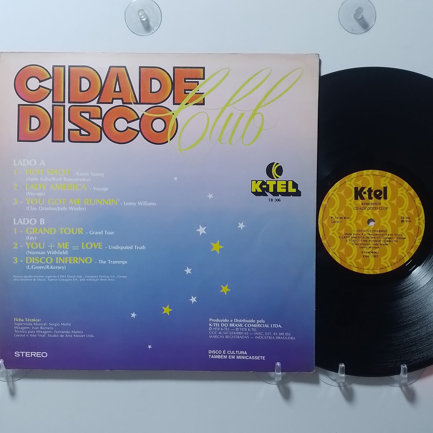 lp Cidade Disco Club Karen Young Voyage Grand Tour varios made brasil 1978 funk soul disco