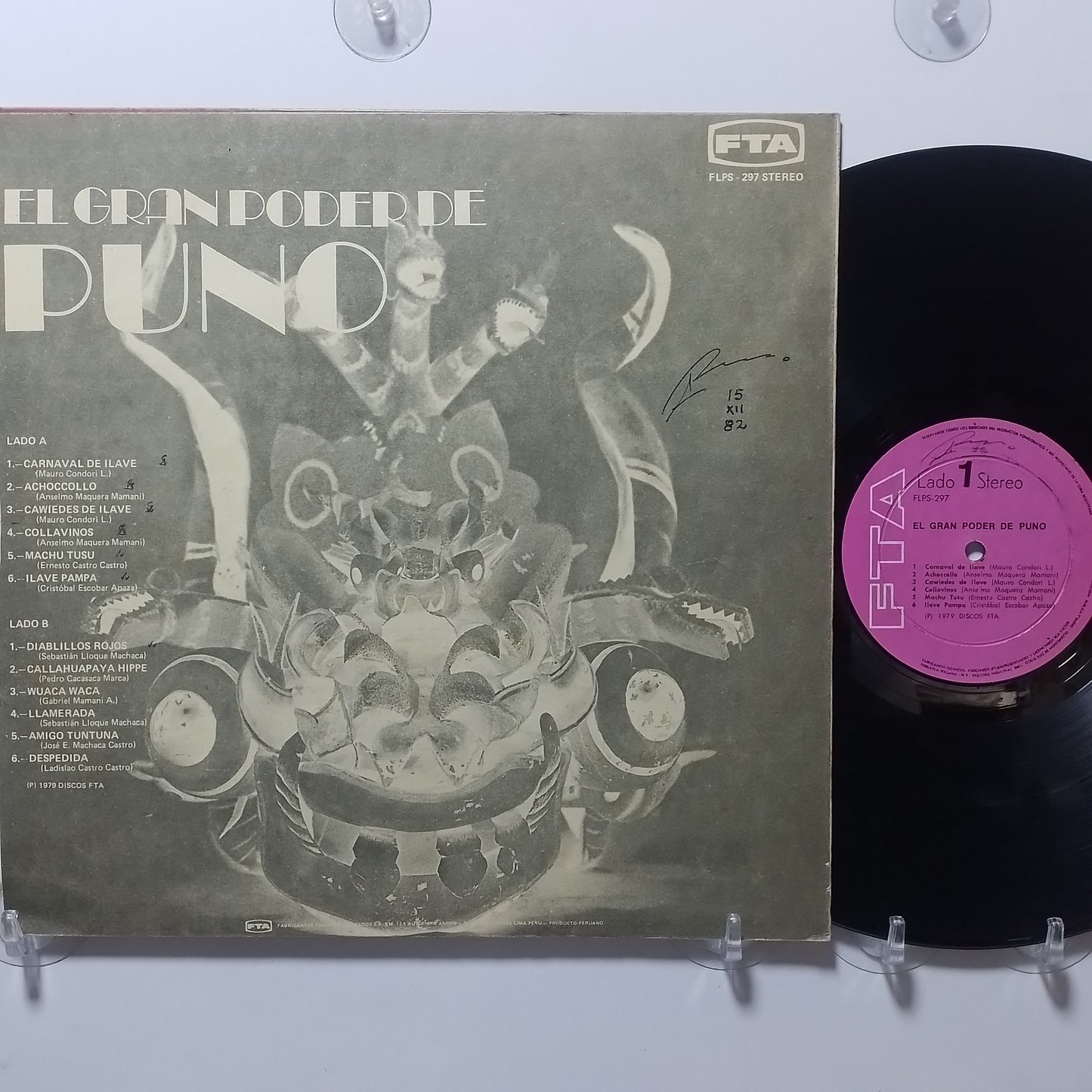 lp El Gran Poder de Puno El Gran Poder de Puno made peru 1979 andean huayno folk