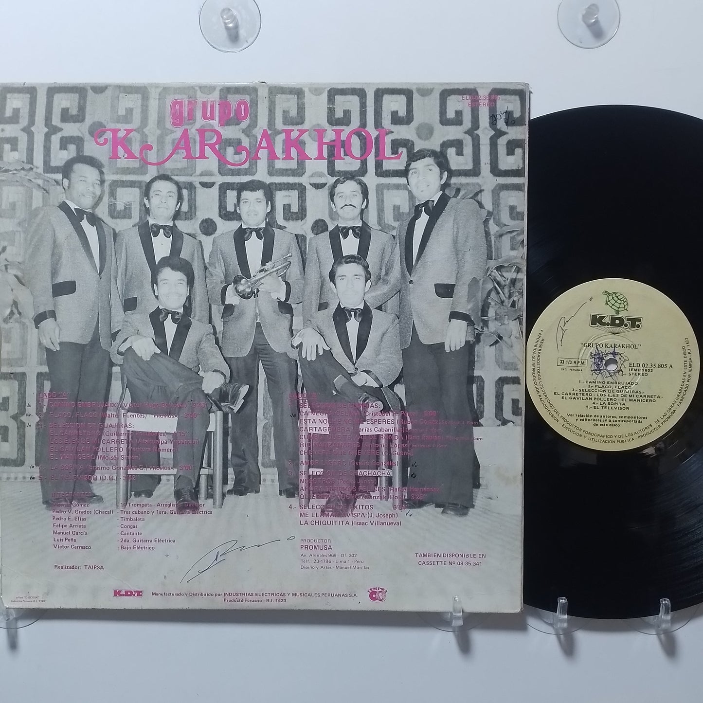 lp Grupo Karakhol Grupo Karakhol made peru 1979 latin cumbia