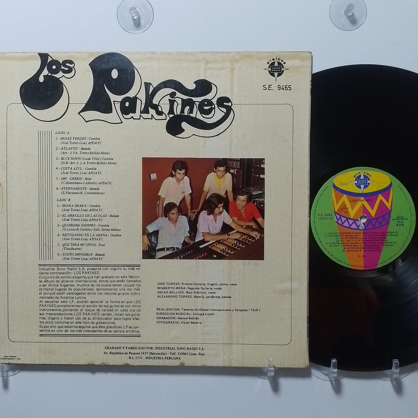 lp Los Pakines Los Pakines made peru 1974 latin cumbia