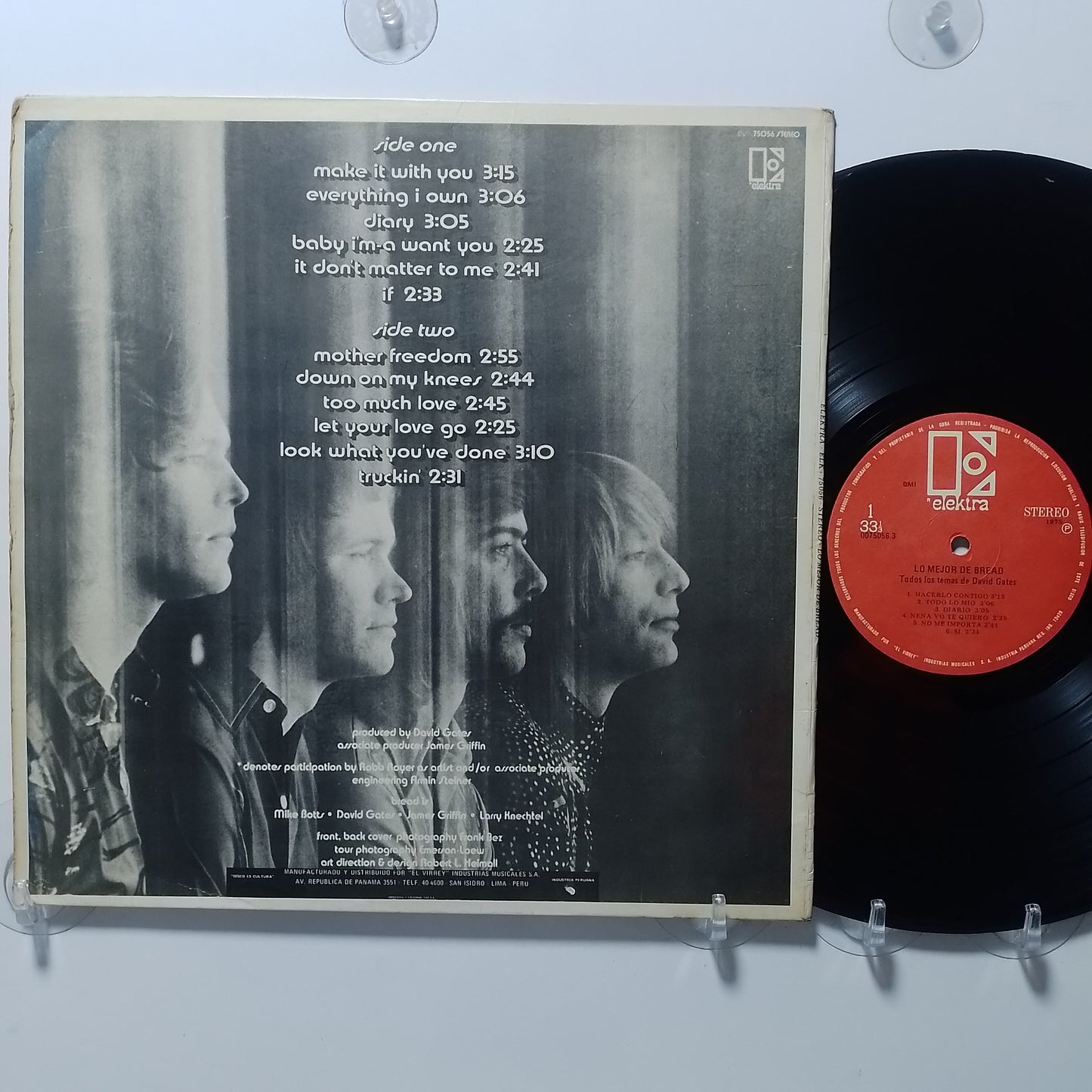lp Bread The Best Of Bread made peru 1975 gatefold pop rock