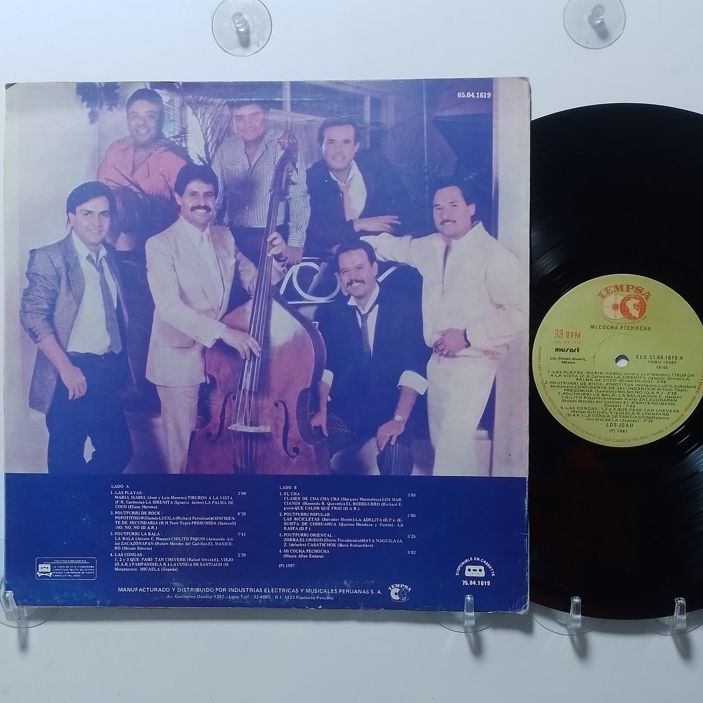 lp Los João Mi Cocha Pechocha made peru 1987 latin cumbia