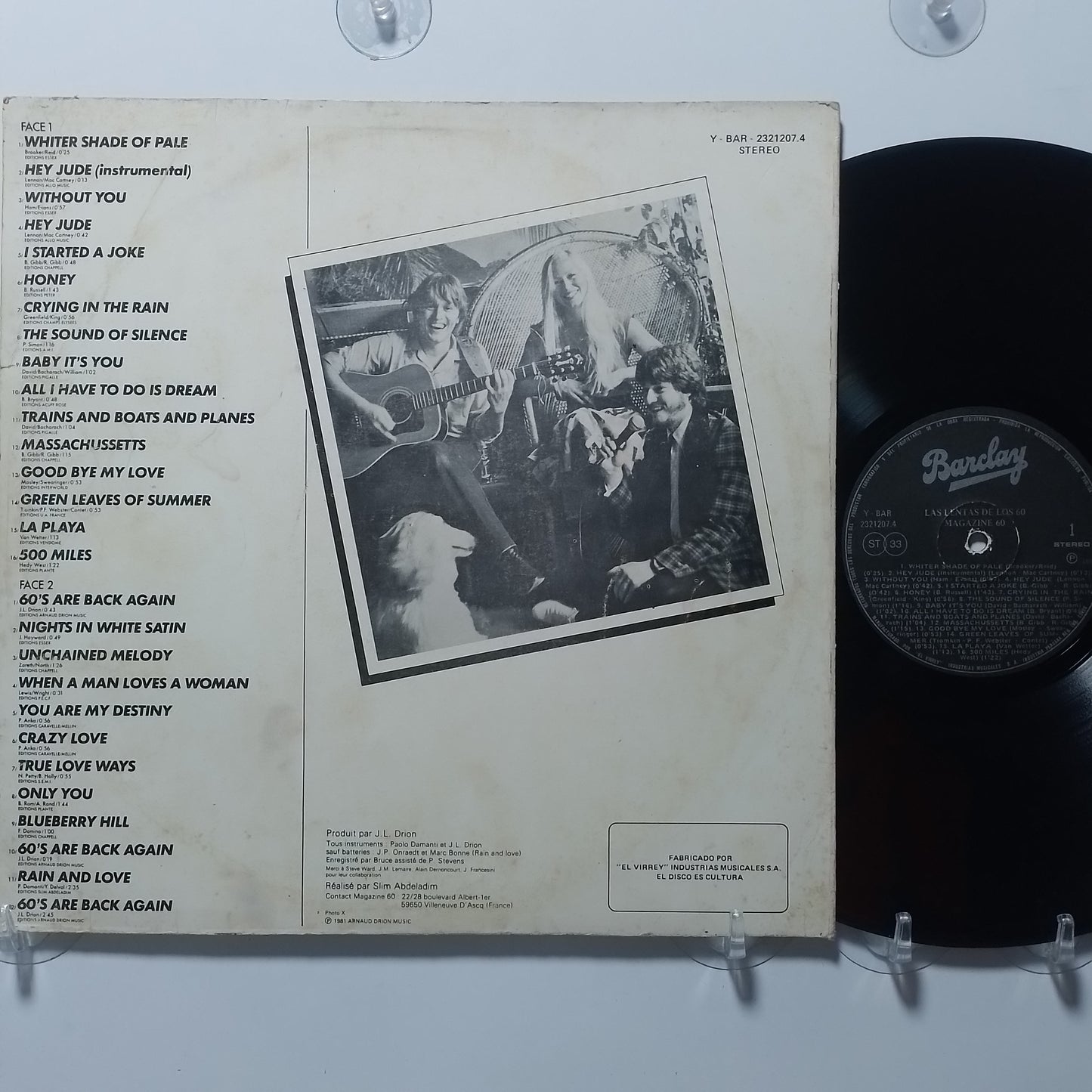 lp Magazine 60 Las Lentas De Los 60s made peru 1981 medley Electronic Funk Soul Pop