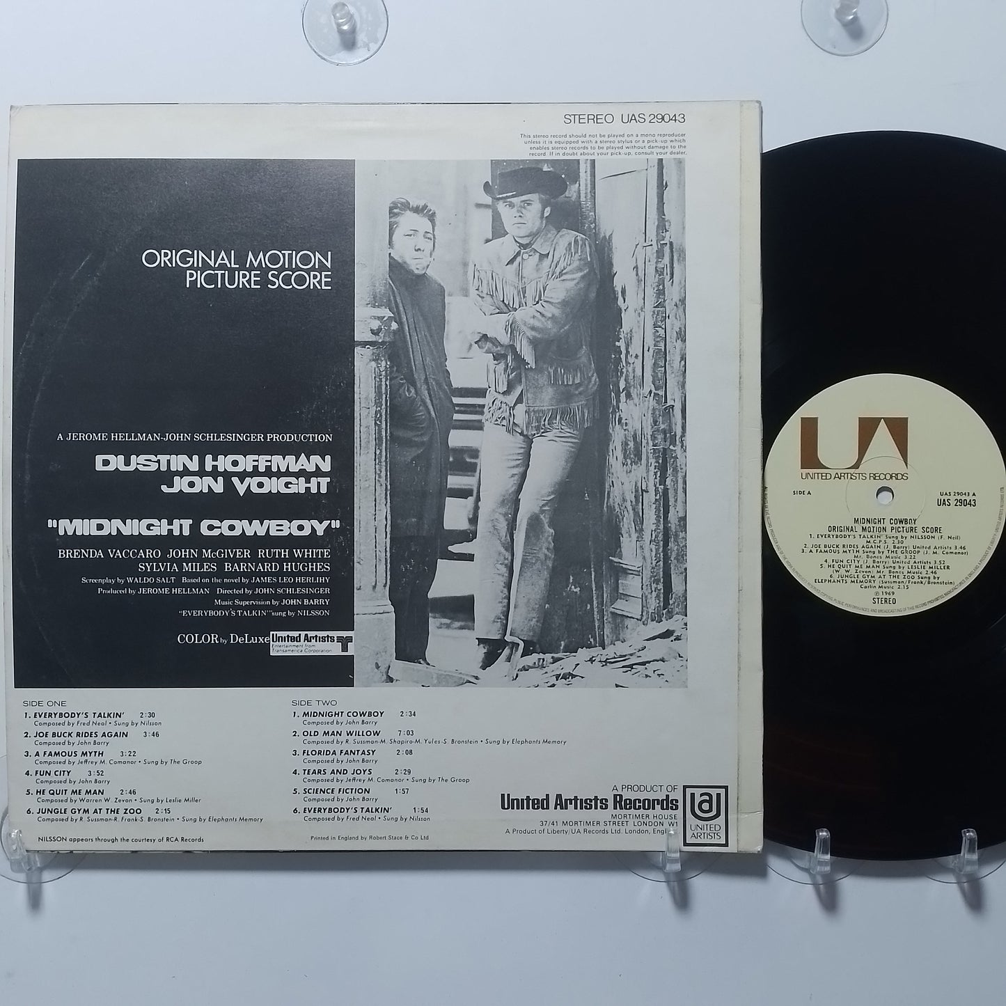 lp midnight cowboy original motion picture made inglaterra 1969 soundtrack