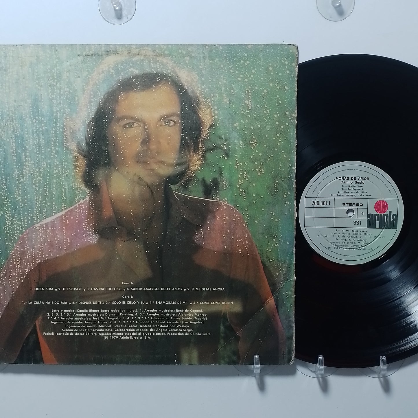 lp camilo sesto horas de amor made peru 1979 latin pop