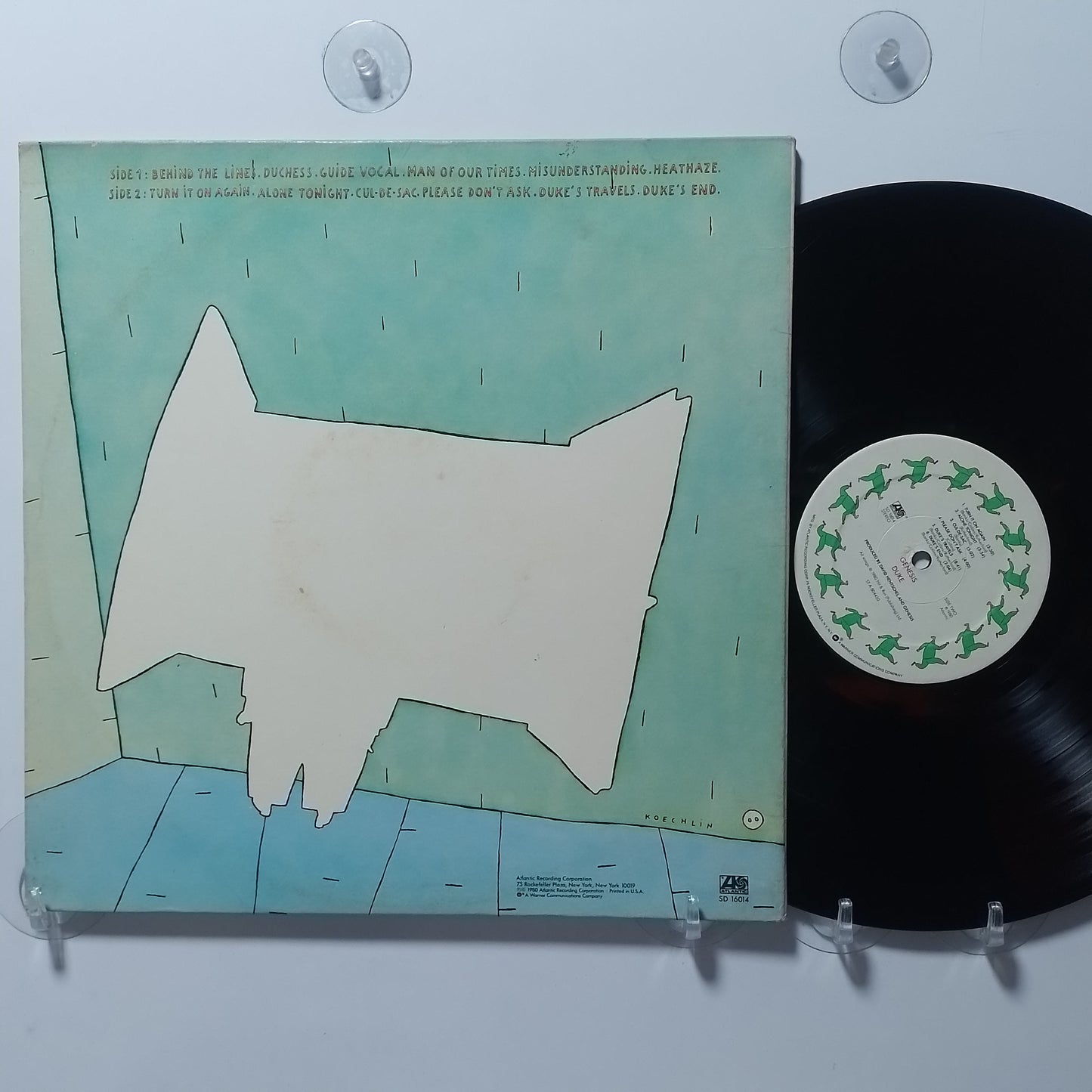 lp Genesis Duke made usa 1980 gatefold rock