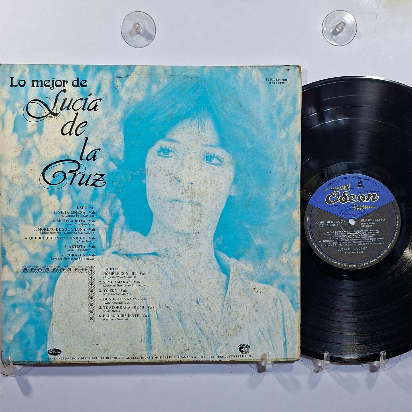 lp Lucia De La Cruz Lo Mejor De lucia de la cruz made peru 1978 musica criolla