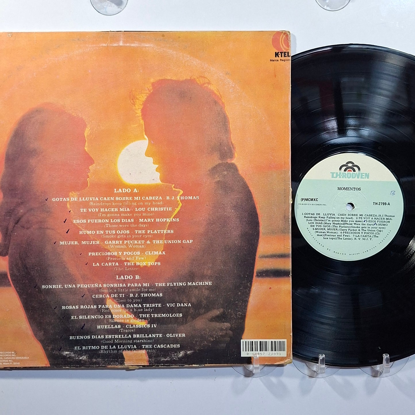 lp Momentos B.J. Thomas The Classics IV The Tremeloes varios made venezuela 1980 rock