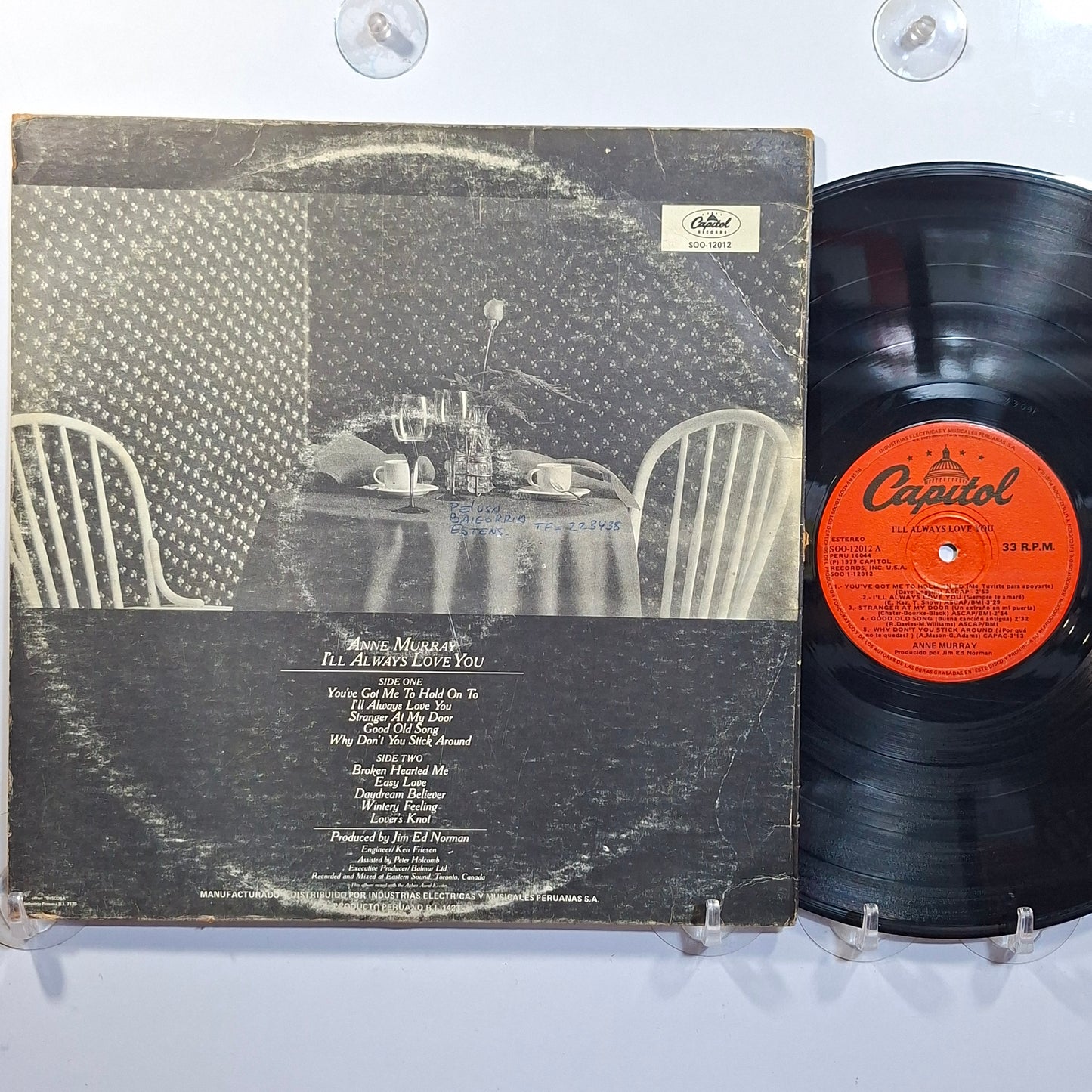 lp Anne Murray I'll Always Love You made peru 1979 soft rock