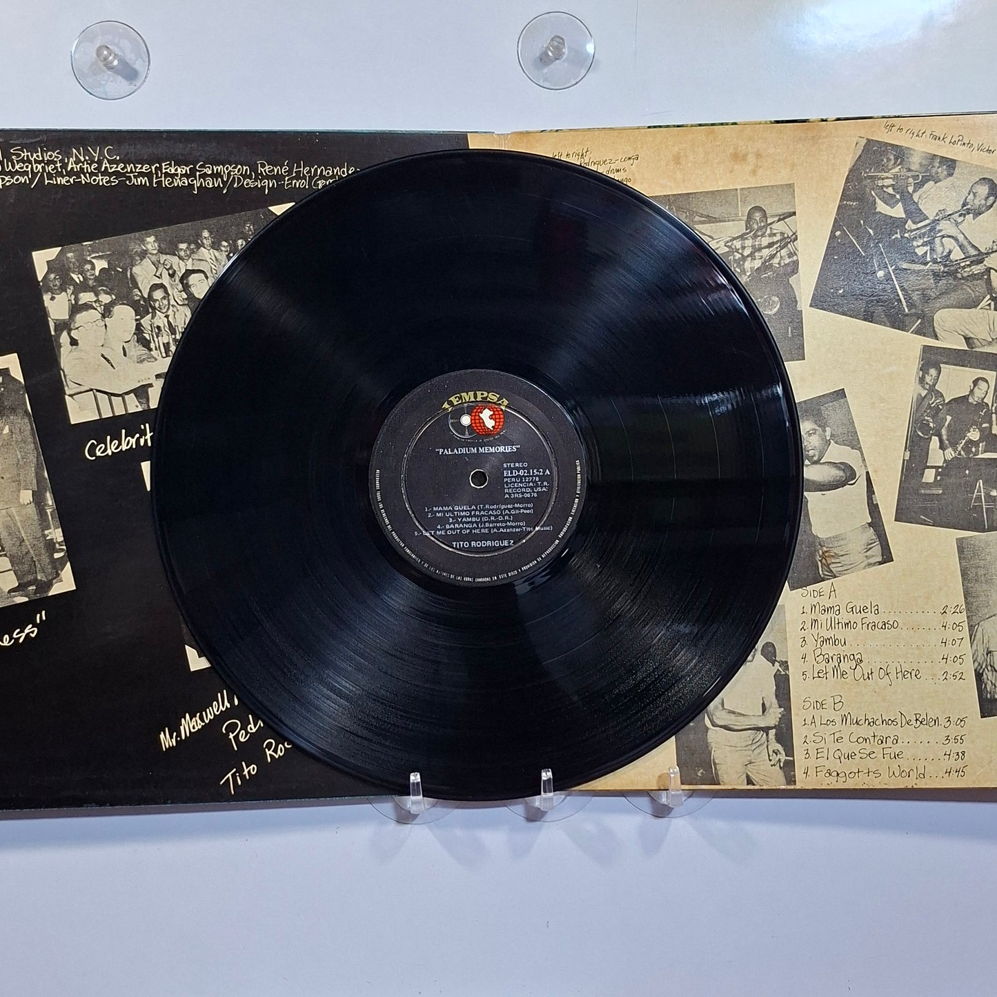 lp Tito Rodríguez Palladium Memories made peru 1971 gatefold mambo guaguanco latin