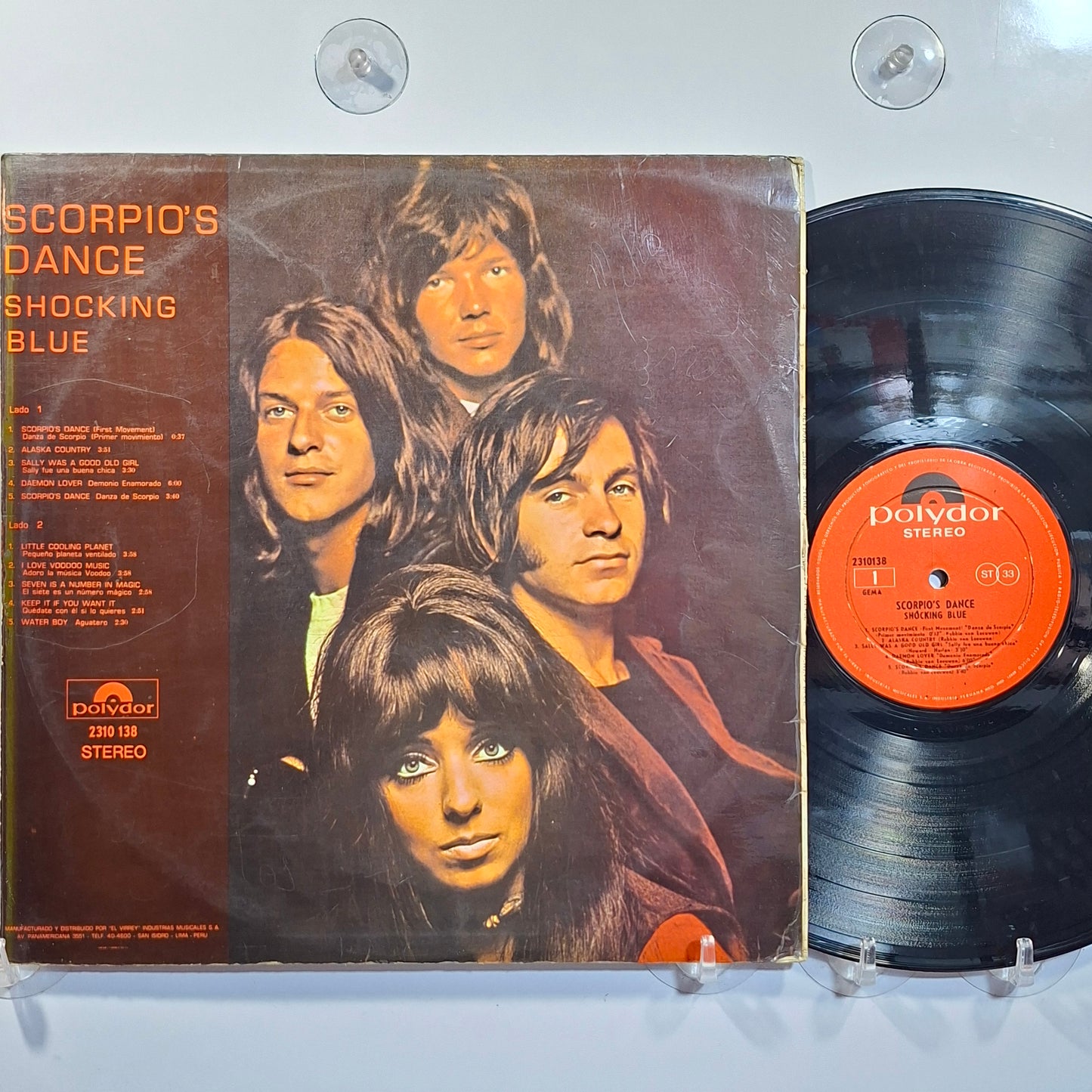 lp Shocking Blue Scorpio's Dance made peru 1971 pop rock