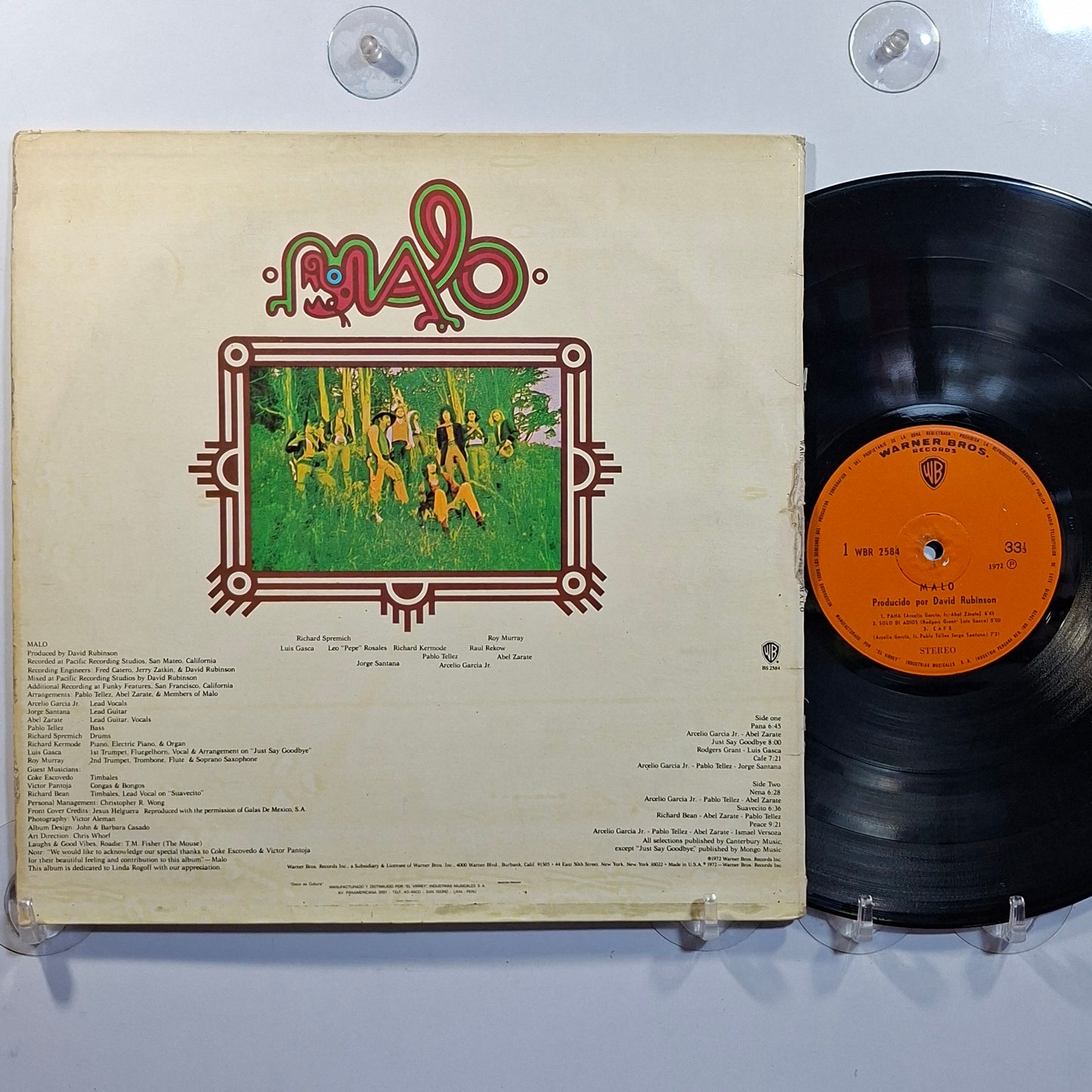 lp Malo Malo made peru 1972 gatefold latin rock