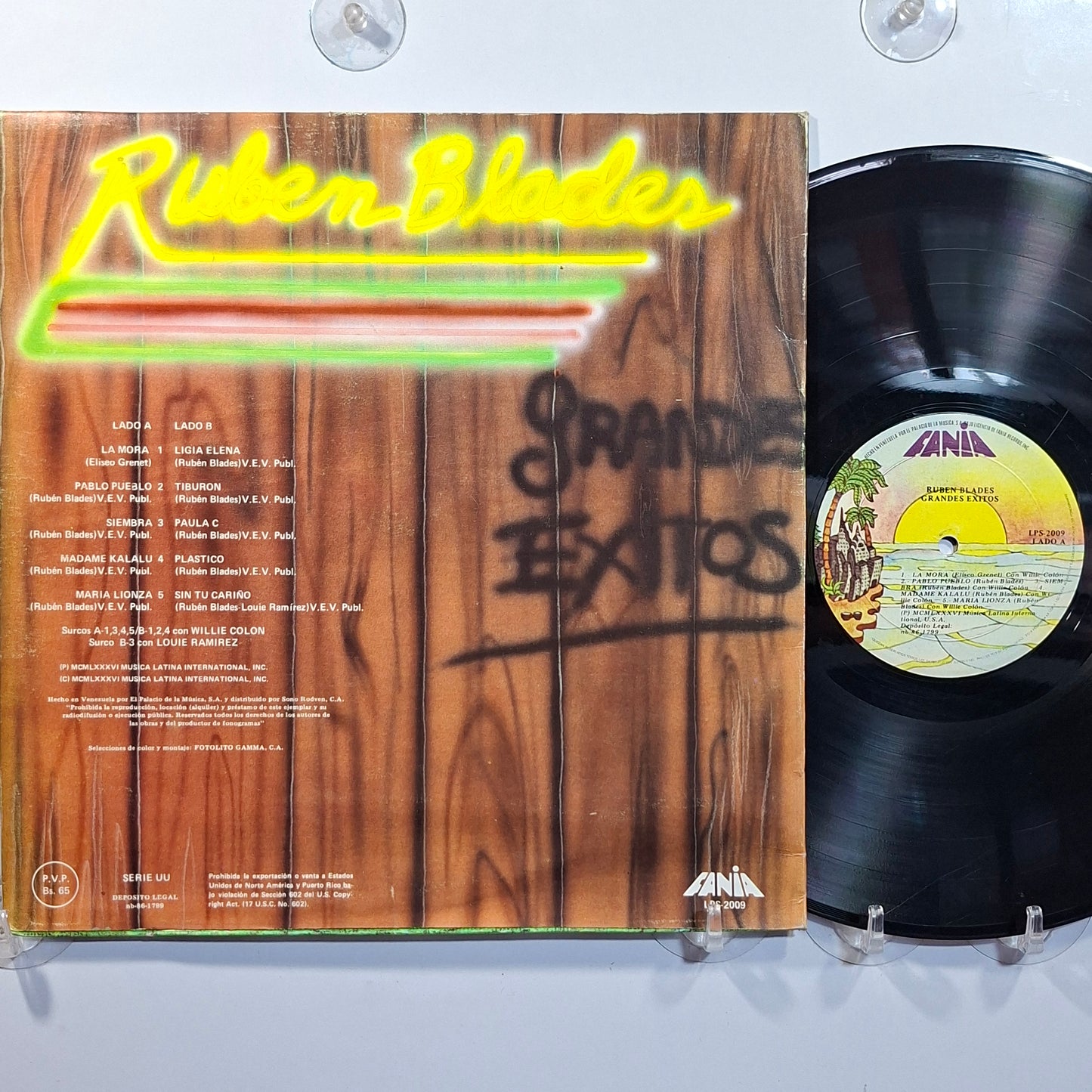 lp Ruben Blades Greatest Hits made venezuela 1983 salsa