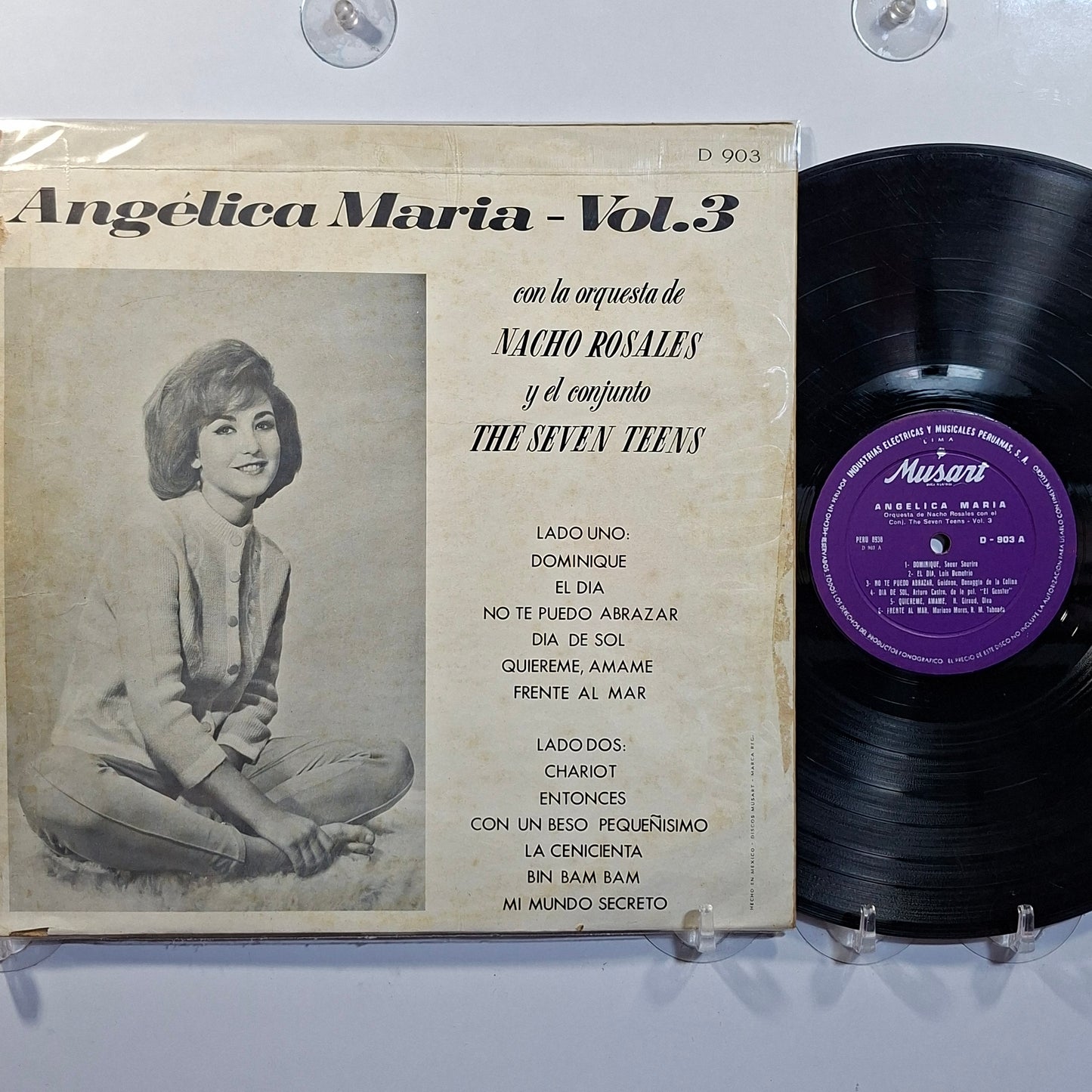 lp Angelica María vol 3 made mexico 1964 latin pop