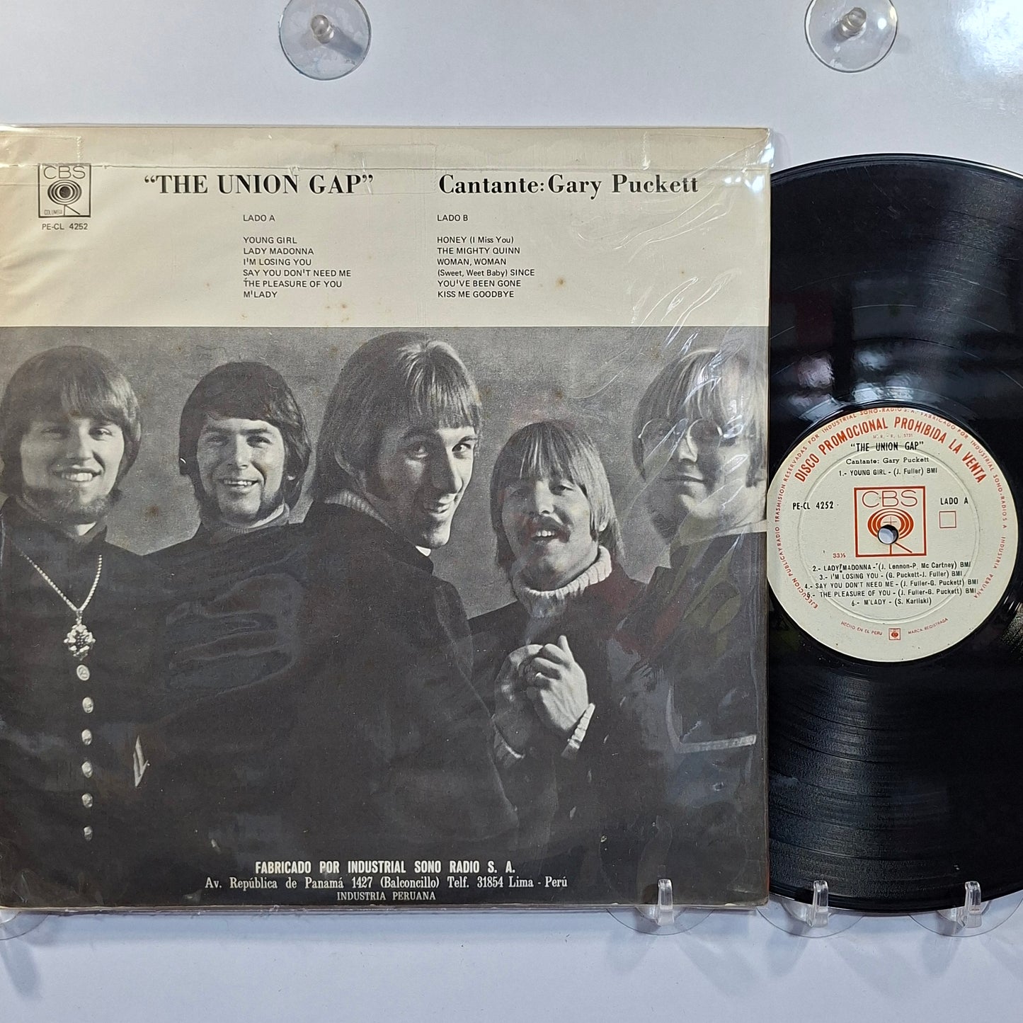 lp The Union Gap Gary Puckett And The Union Gap made peru 1968 pop rock