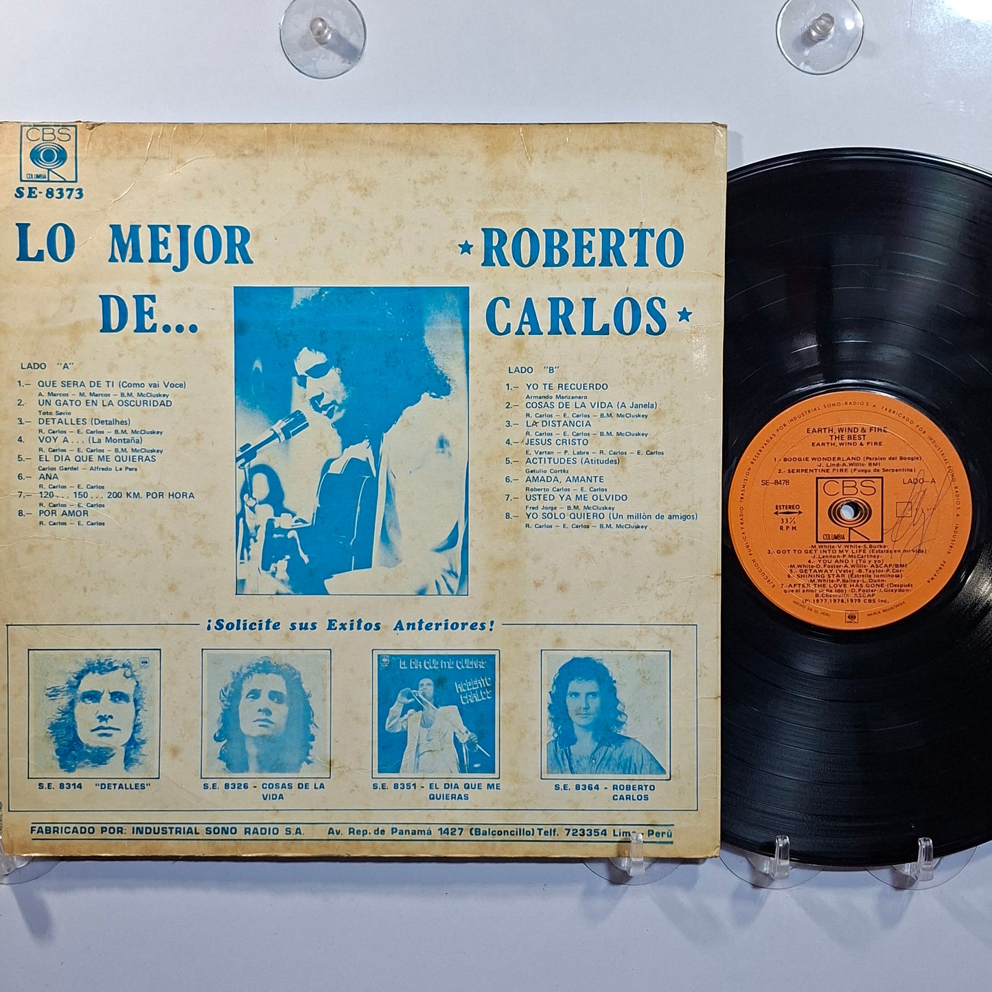 lp roberto carlos lo mejor de roberto carlos made peru 1975 balada latin
