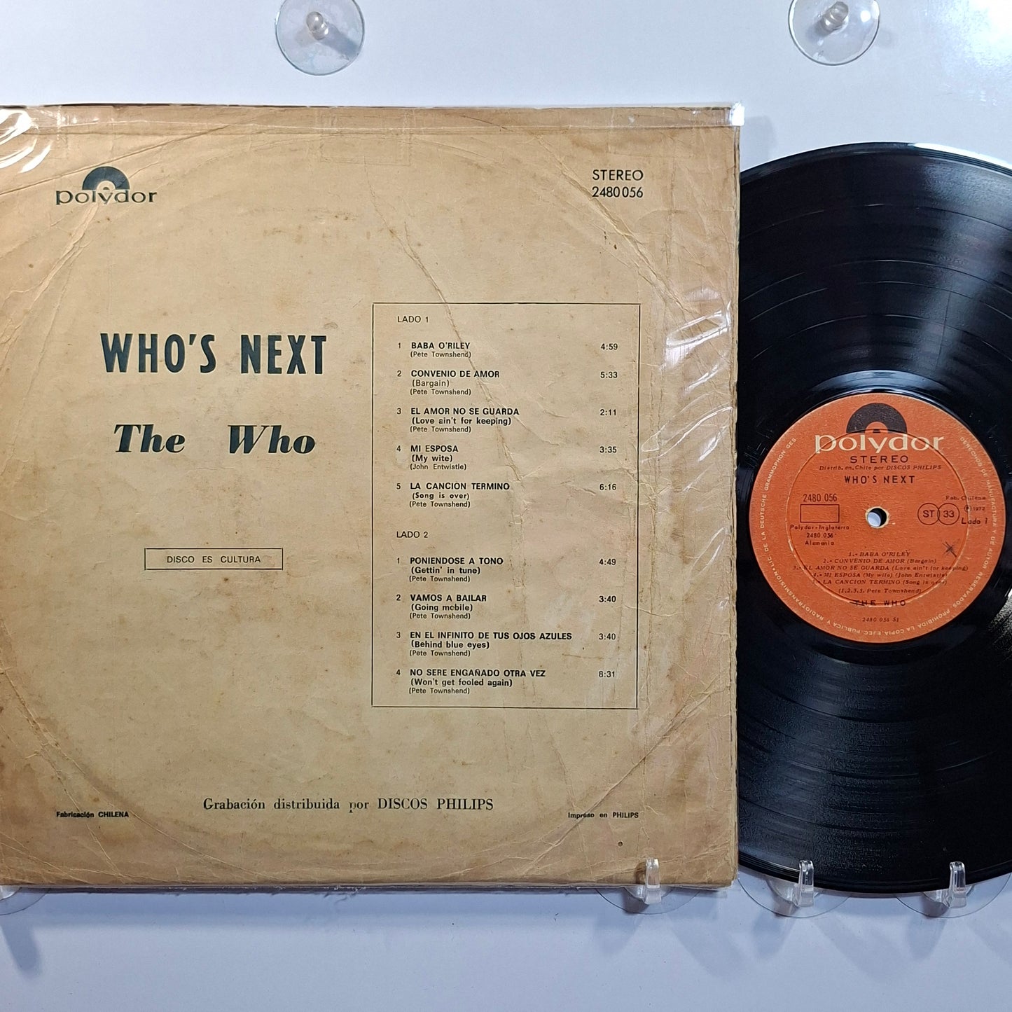 lp The Who Who's Next made chile 1972 hard rock