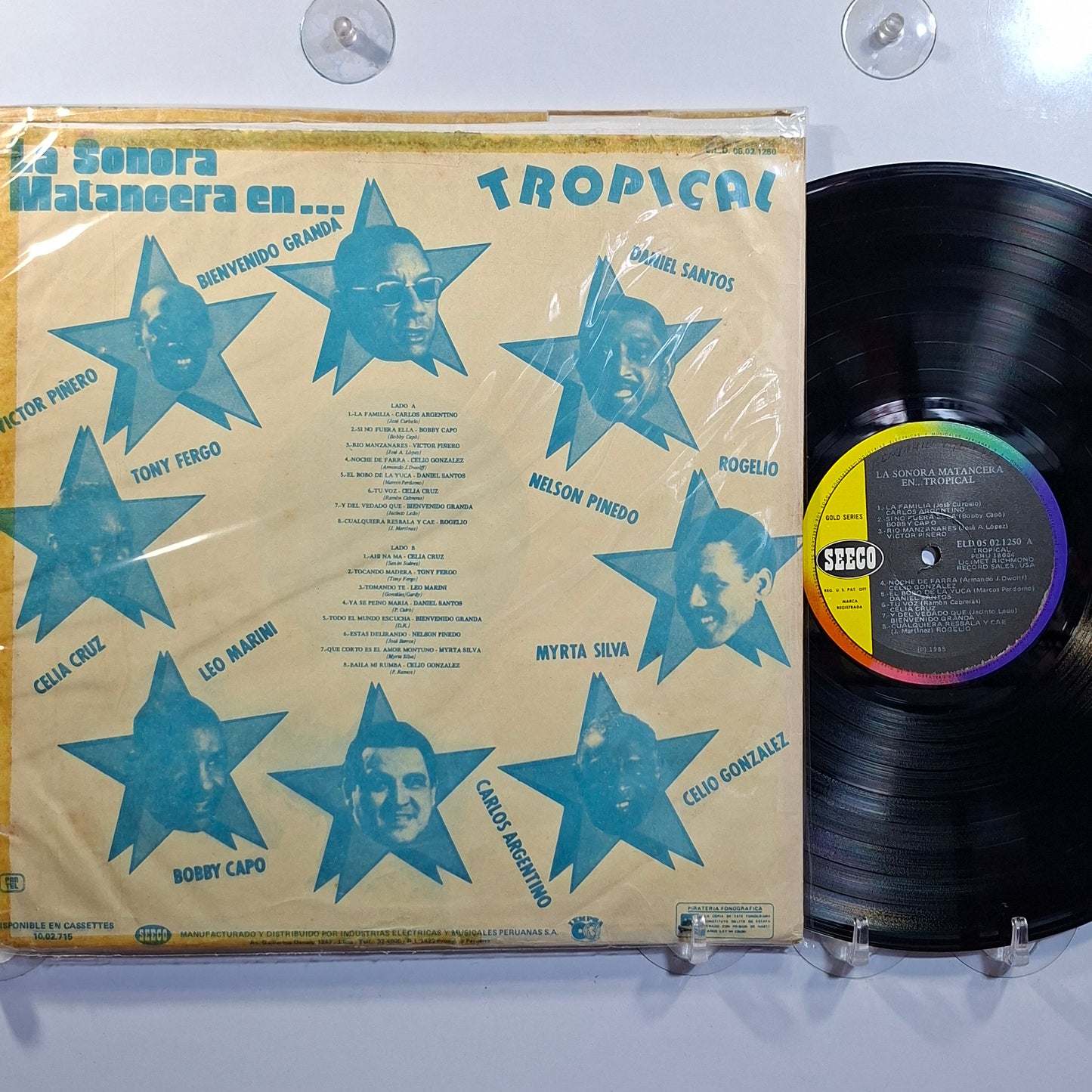lp La Sonora Matancera en Tropical made peru 1985 guaracha latin
