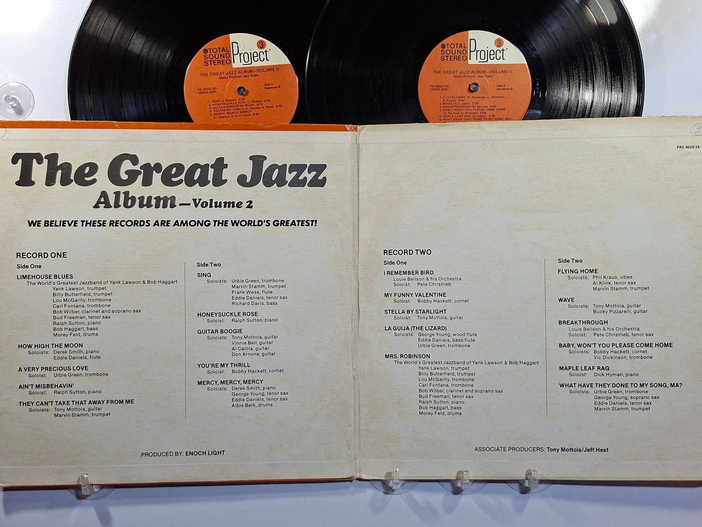 x2 lp The Great Jazz Album Volume 2 made usa 1977 jazz