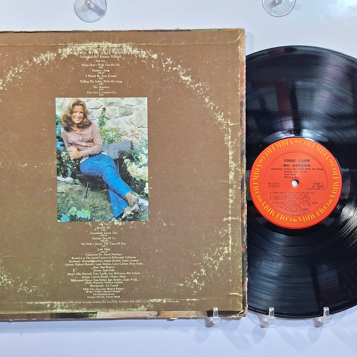 lp Vikki Carr Ms. America made usa 1973 pop