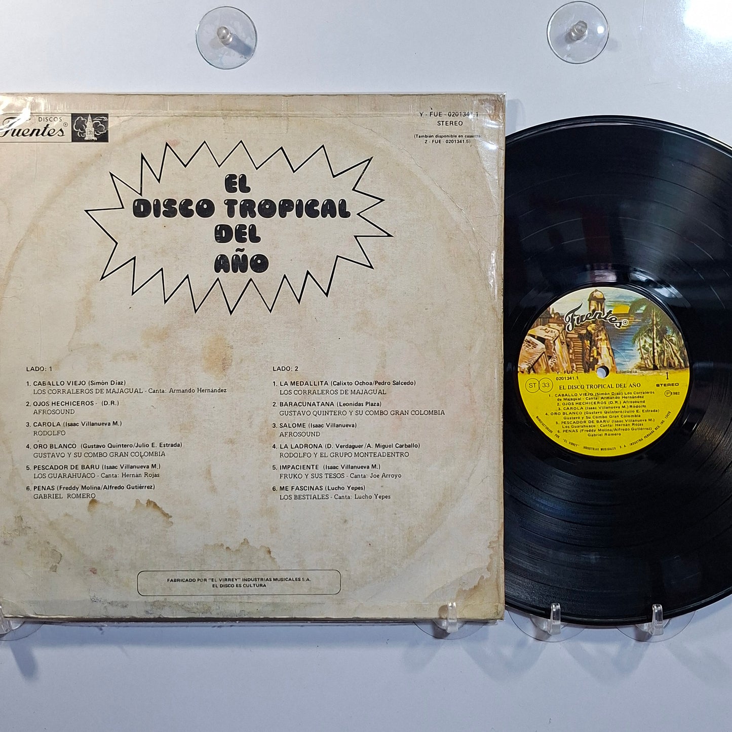 lp El Disco Tropical Del Año Afrosound Fruko Y Sus Tesos Los Corraleros De Majagual varios made peru 1980 latin cumbia
