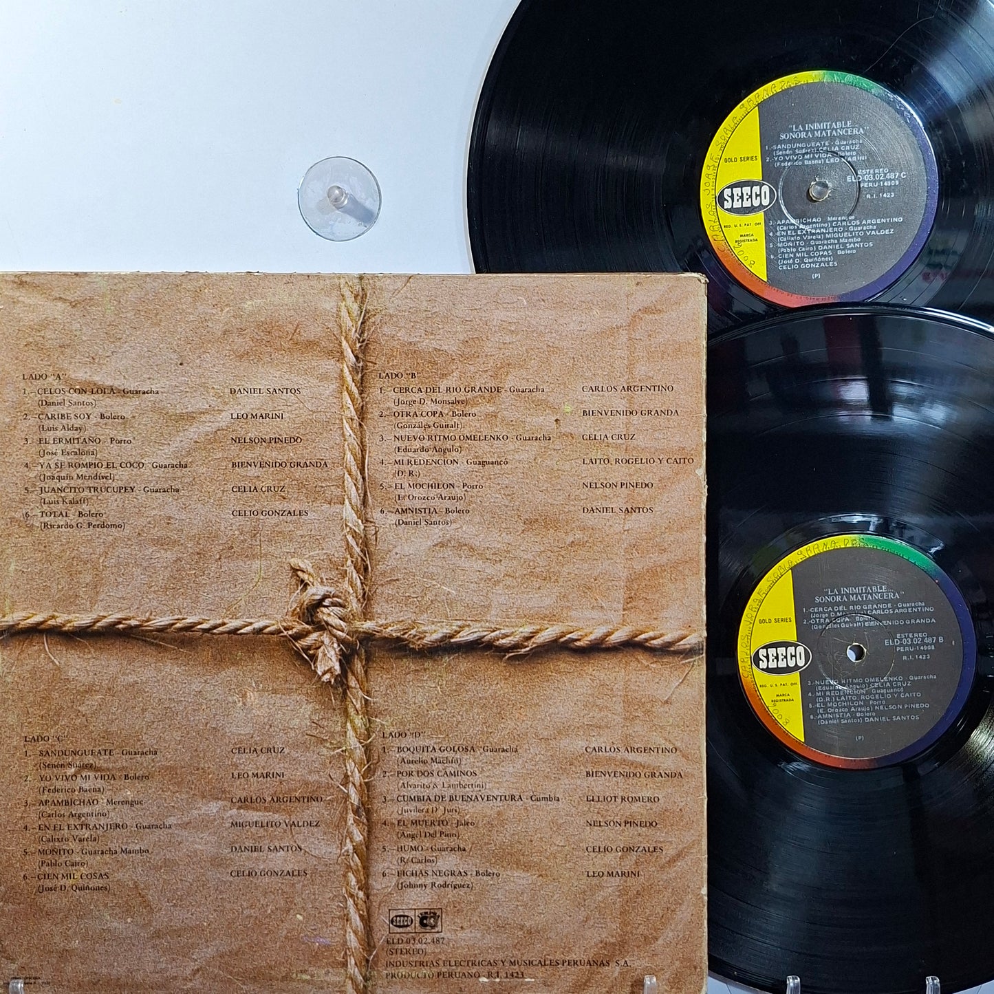 x2 lp La Sonora Matancera La Inimitable made peru 1979 gatefold guaracha cumbia