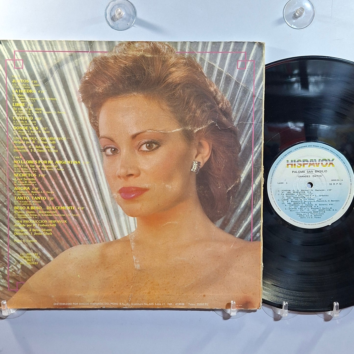 lp Paloma San Basilio Grandes exitos made peru 1983 latin balada