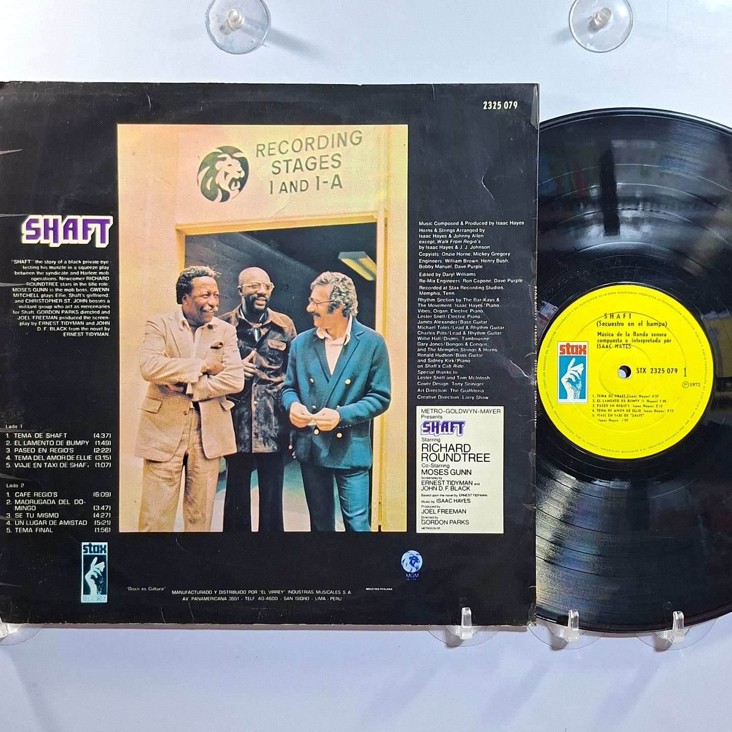 lp Shaft Isaac Hayes made peru 1972 jazz funk soundtrack
