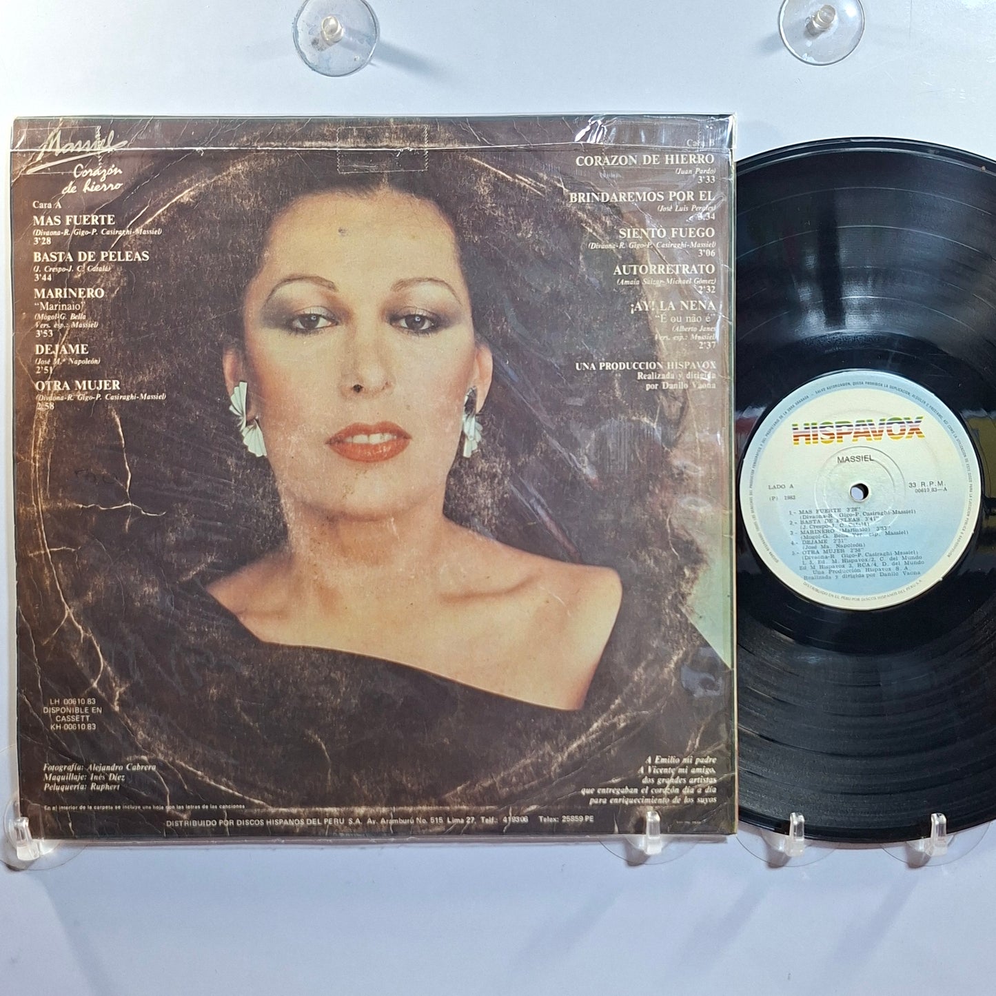 lp Massiel Corazon De Hierro made peru 1983 latin pop