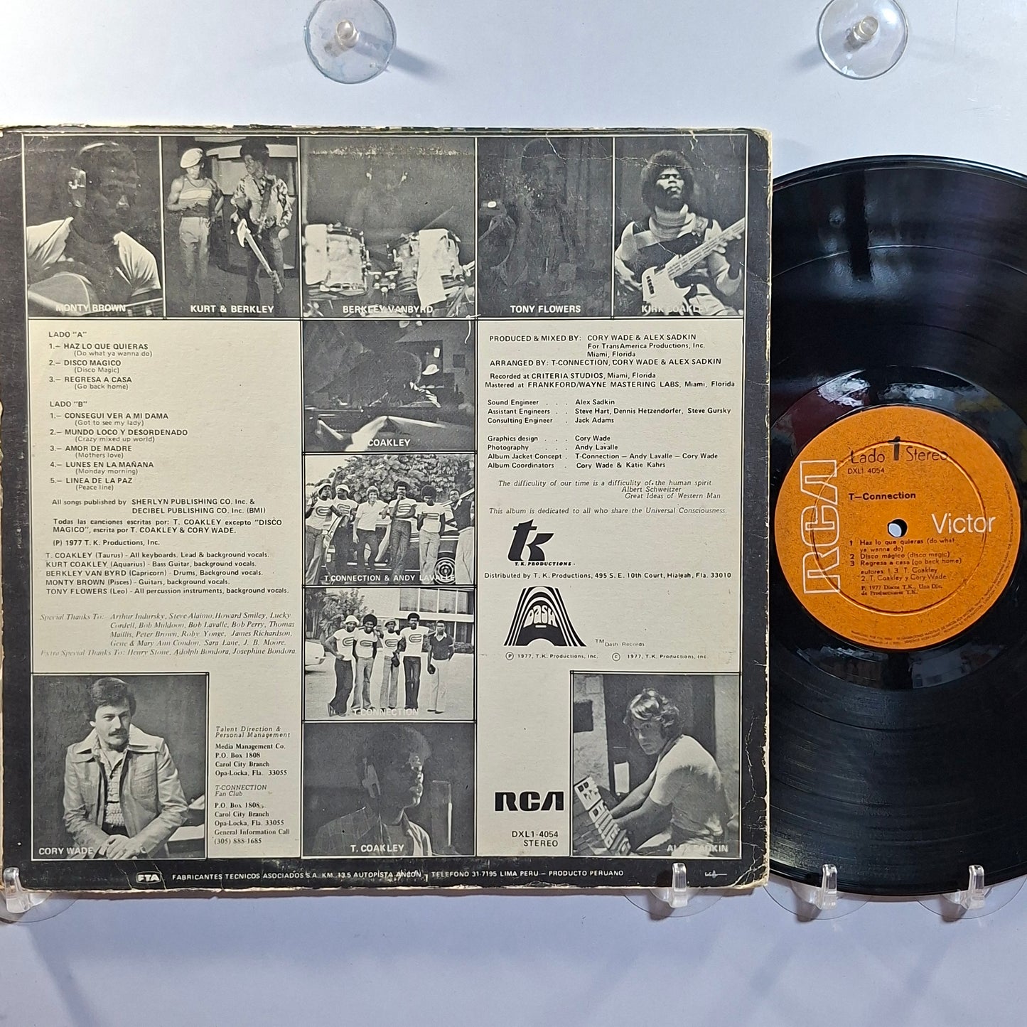lp T-Connection Magic made peru 1977 funk disco soul