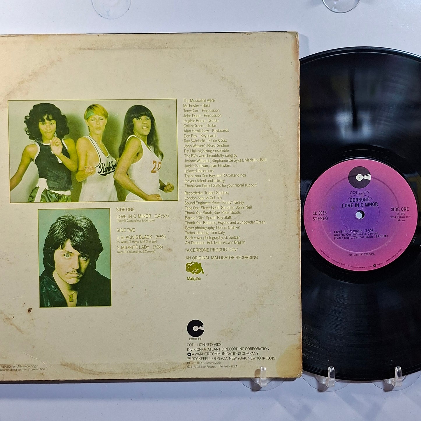 lp Cerrone Love In C Minor made usa 1977 electronic disco
