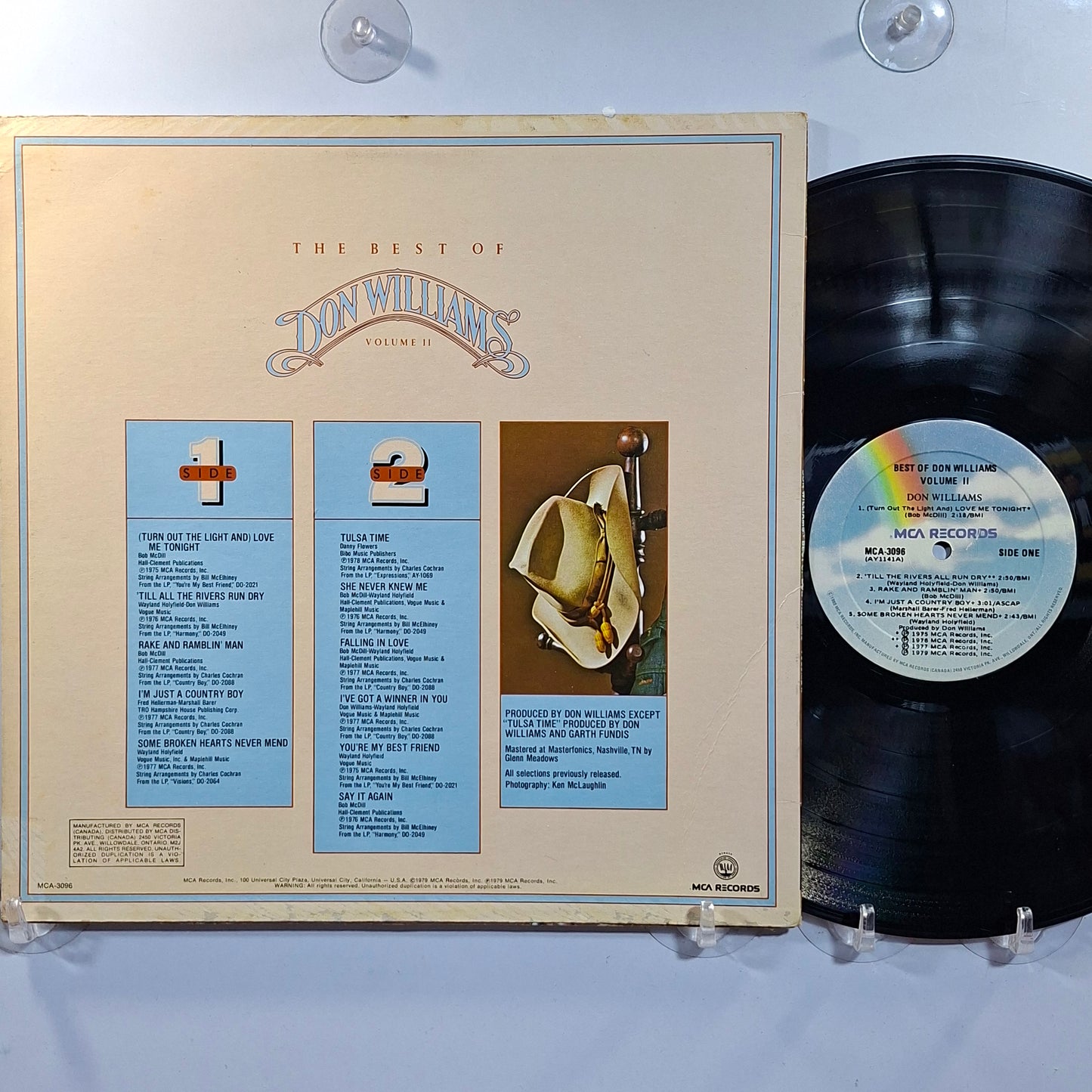 lp Don Williams Best Of Don Williams Volumen 2 made canada 1979 country folk