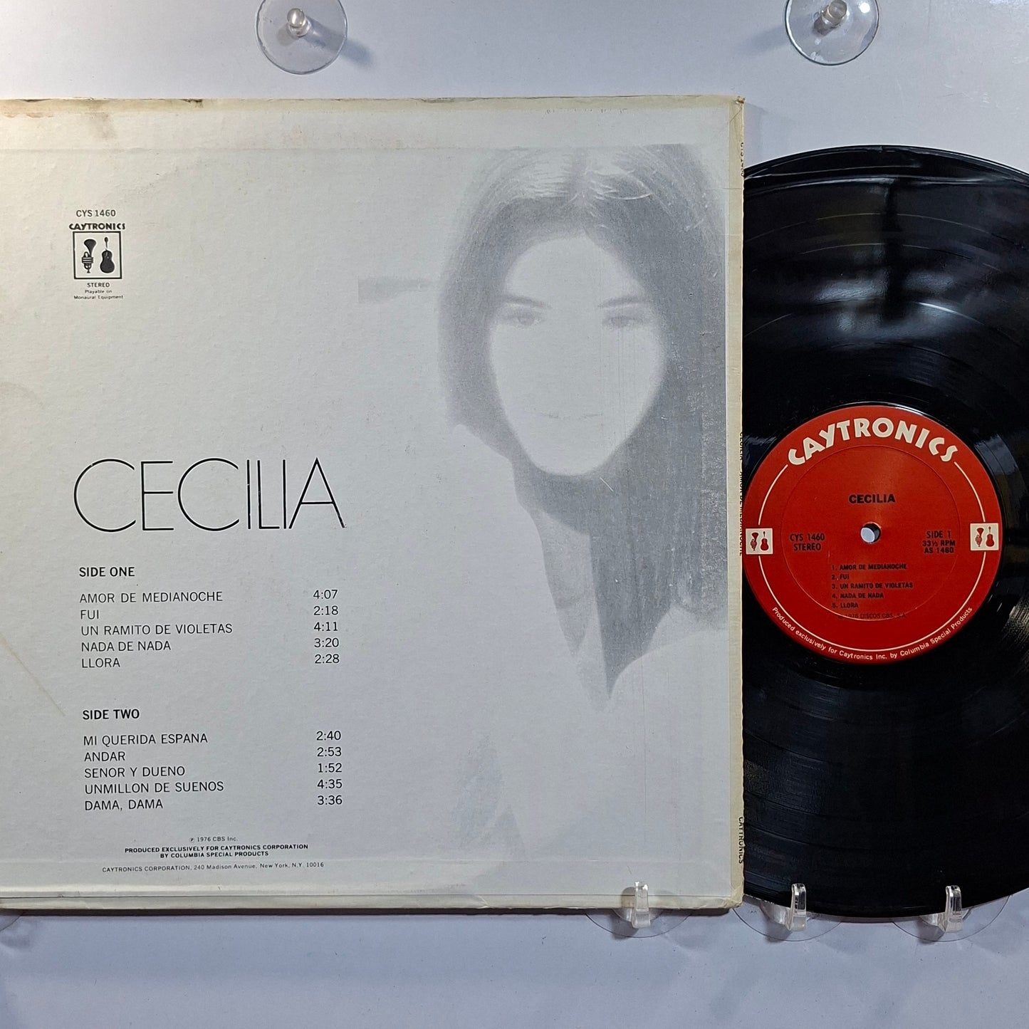 lp Cecilia Amor De Medianoche made españa 1975 latin pop