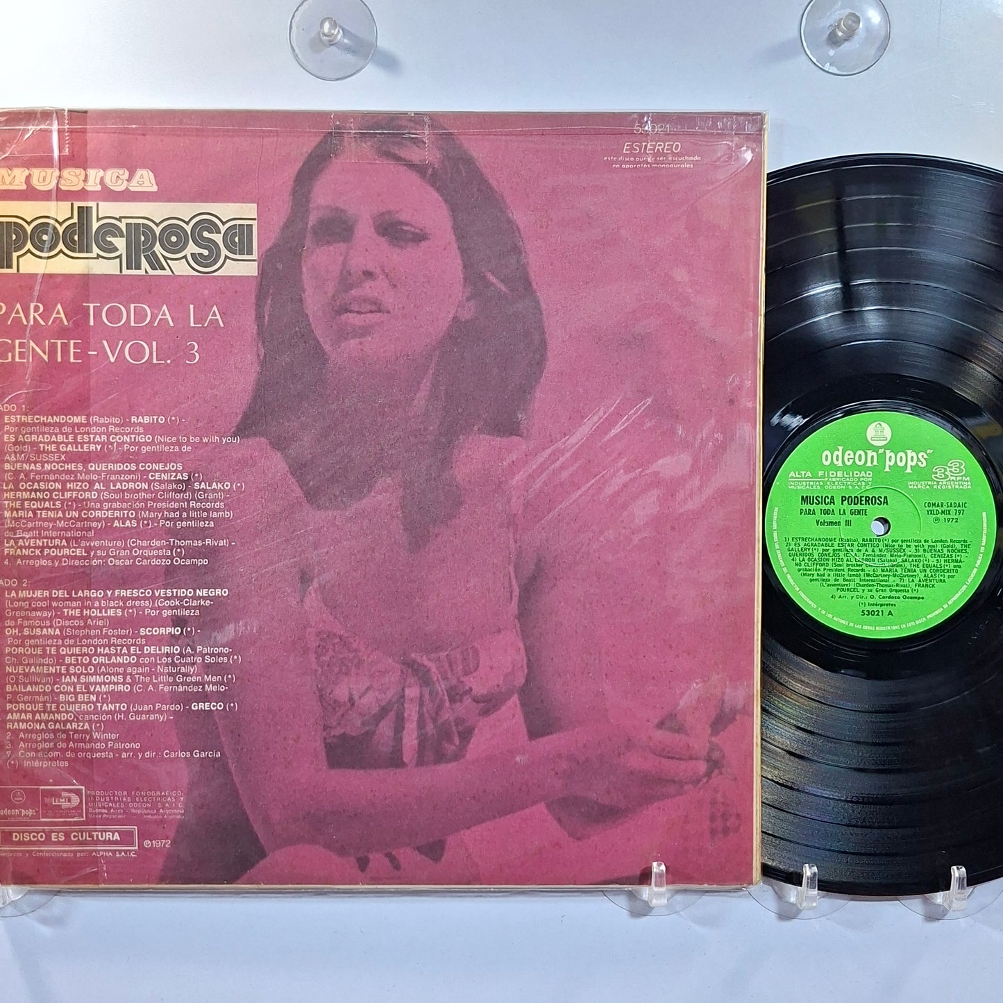 lp Musica Poderosa Para Toda La Gente Volumen 3 Rabito The Hollies Scorpio varios made argentina 1972 latin pop