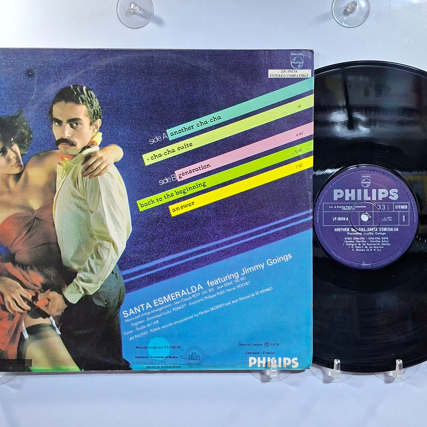 lp Santa Esmeralda Another Cha Cha made peru 1979 electronic